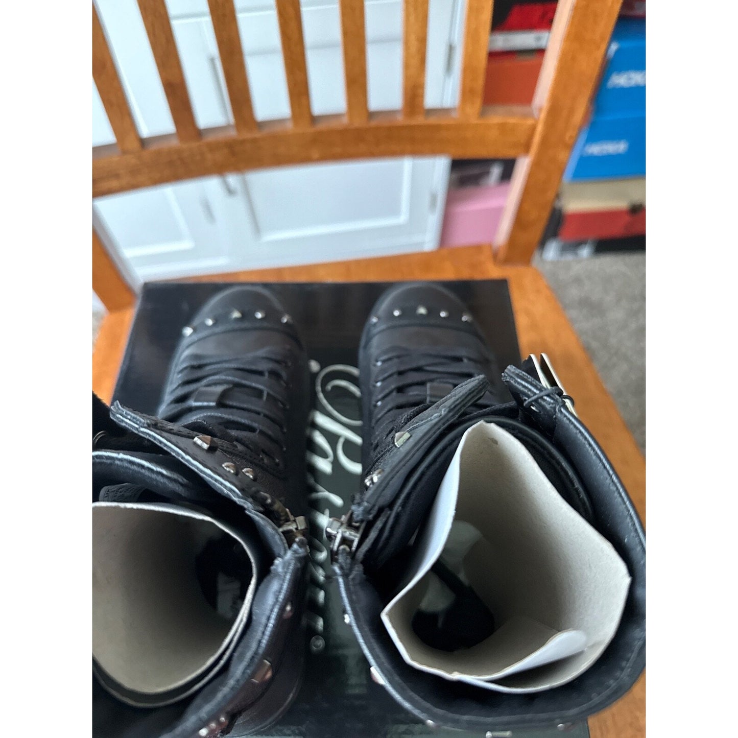 Size 5 Pastry Womens Dance Military Glitz Boot Black PA161020 Sparkle BS254