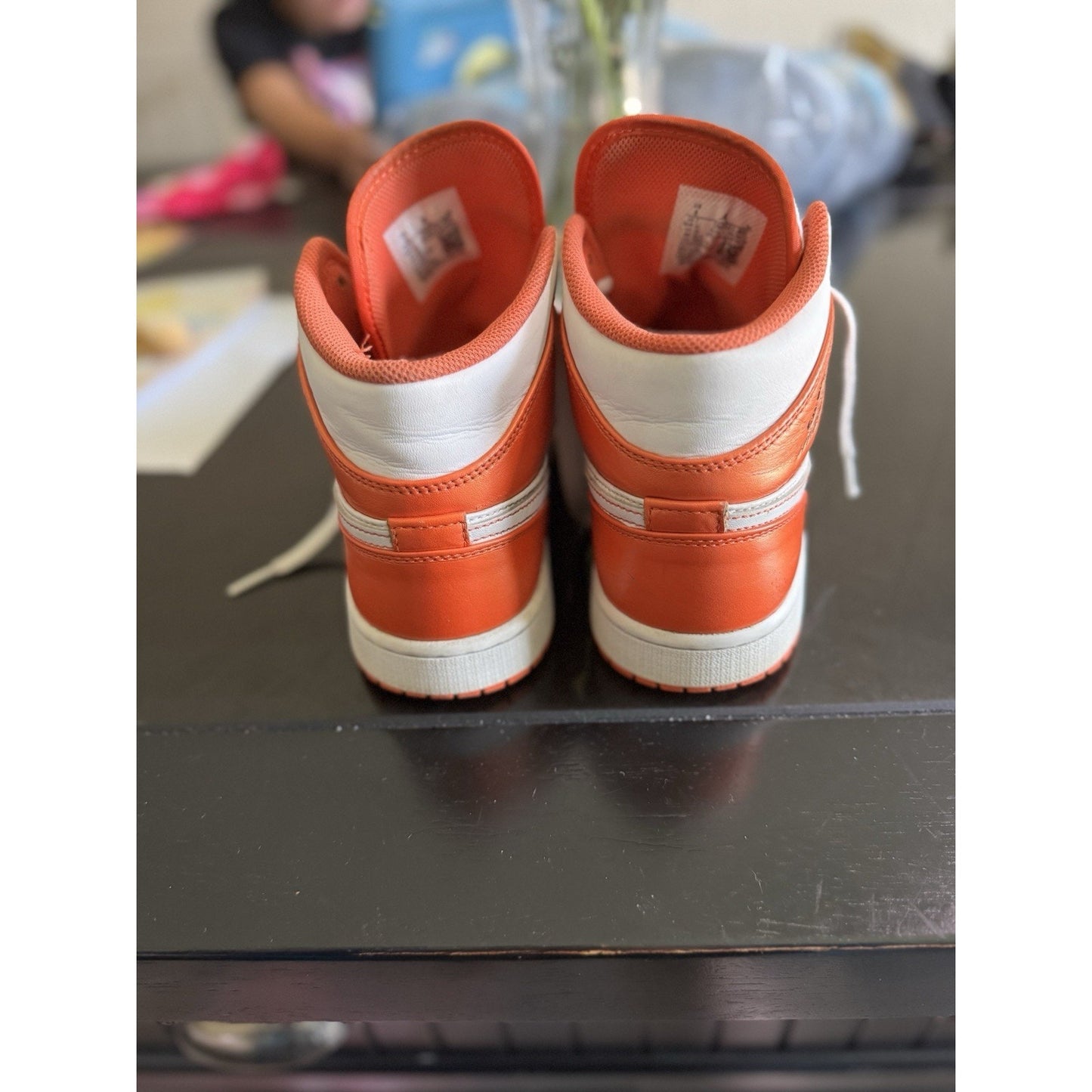 Size 8 - Air Jordan 1 SE Mid Electro Orange NBS148