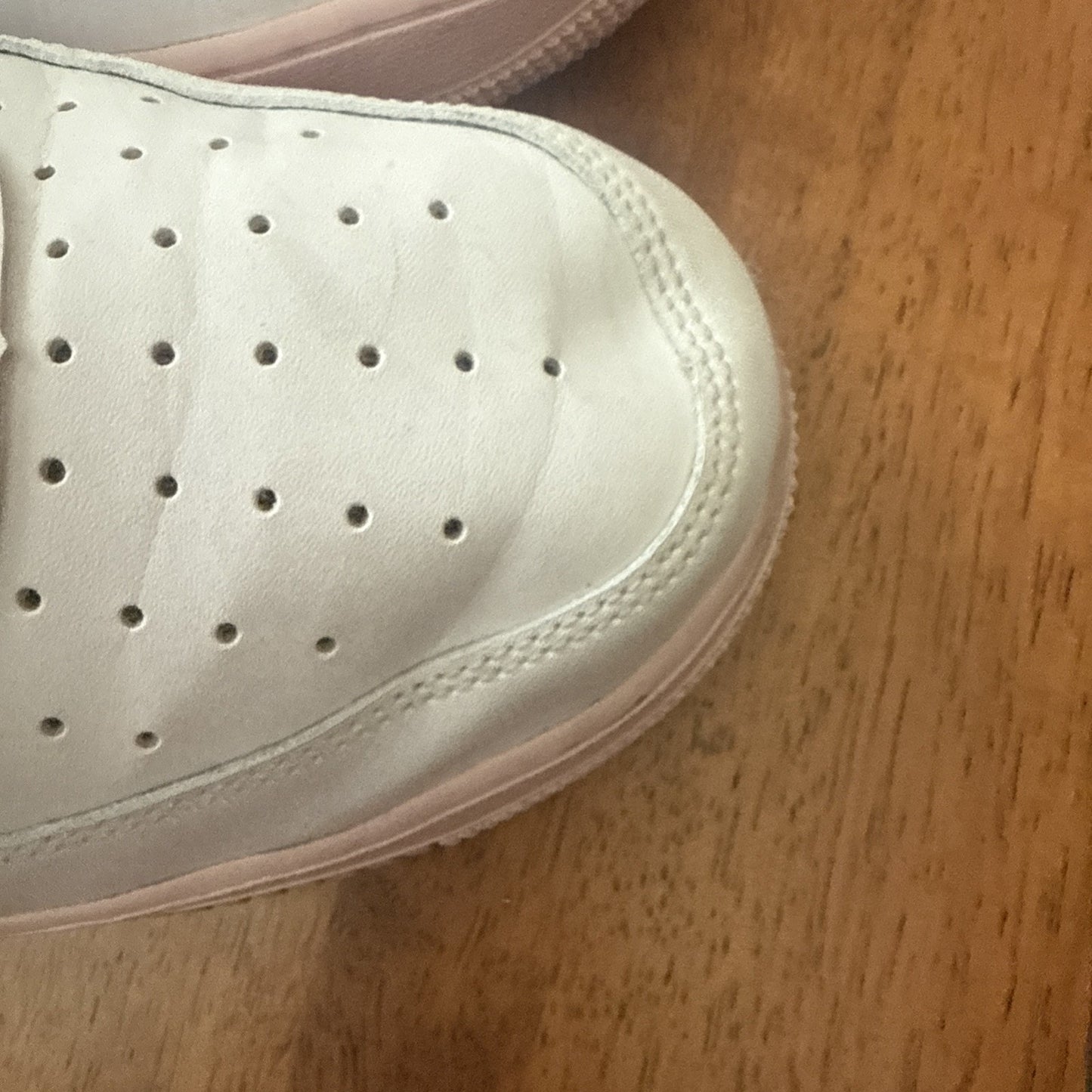 Size 13 - Nike Air Force 1 '07 Low White Pink Sole NBS032