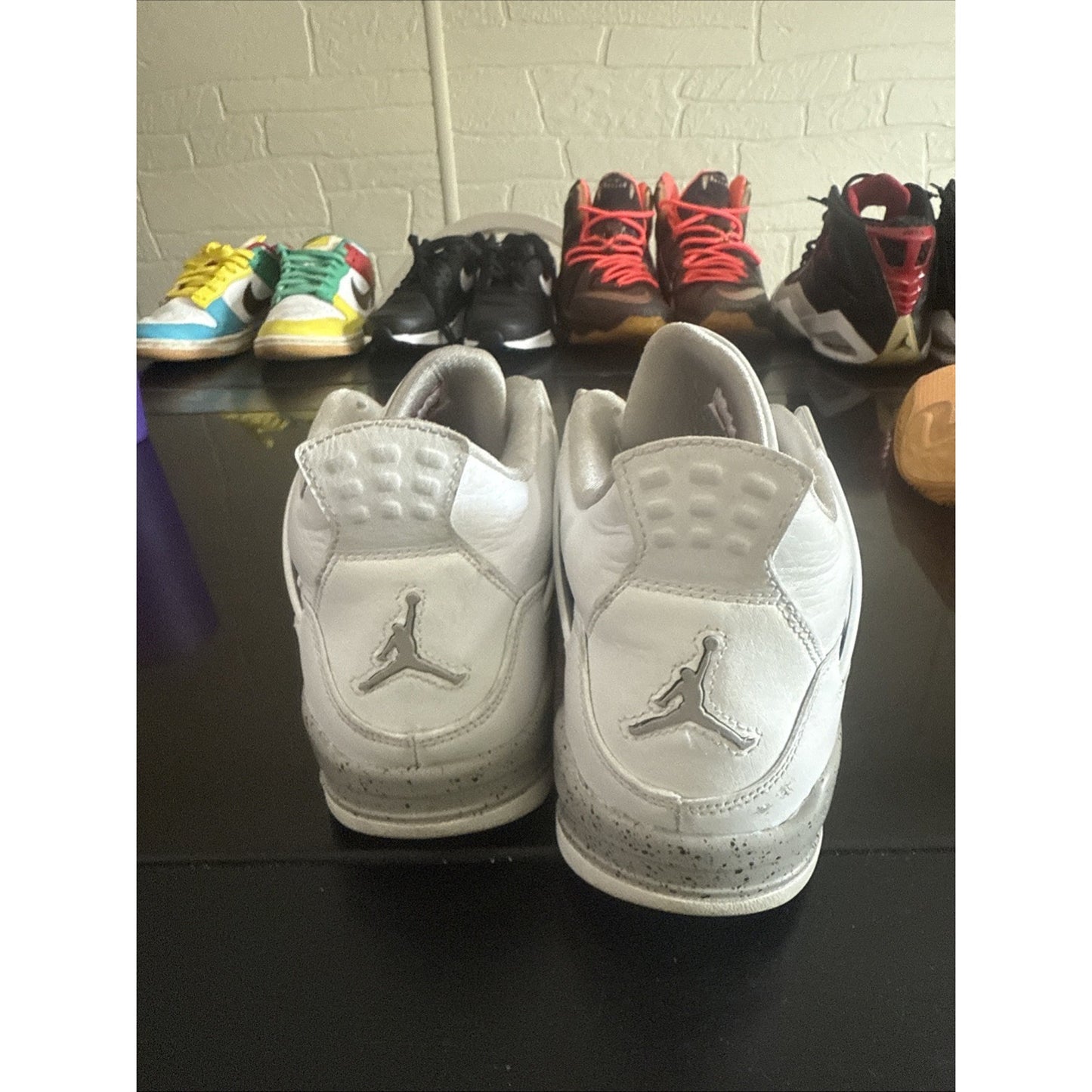 Size 7 (GS) - Jordan 4 Retro Mid White Oreo NBS239