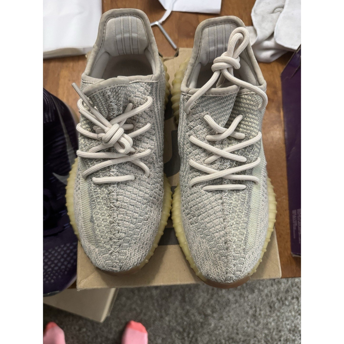 Size 6 - Yeezy Boost 350 V2 Citrin Non-Reflective BS309