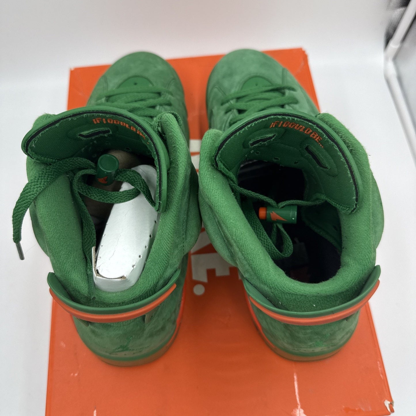 Size 8.5 - Air Jordan 6 Retro NRG Green Suede Gatorade