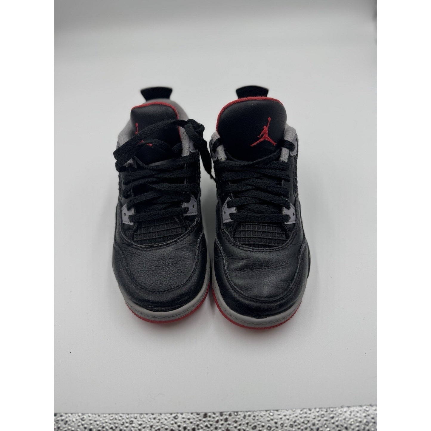Nike Air Jordan 4 Retro Bred Reimagined Youth Size 13C Sneakers BQ7669-006 NBS269