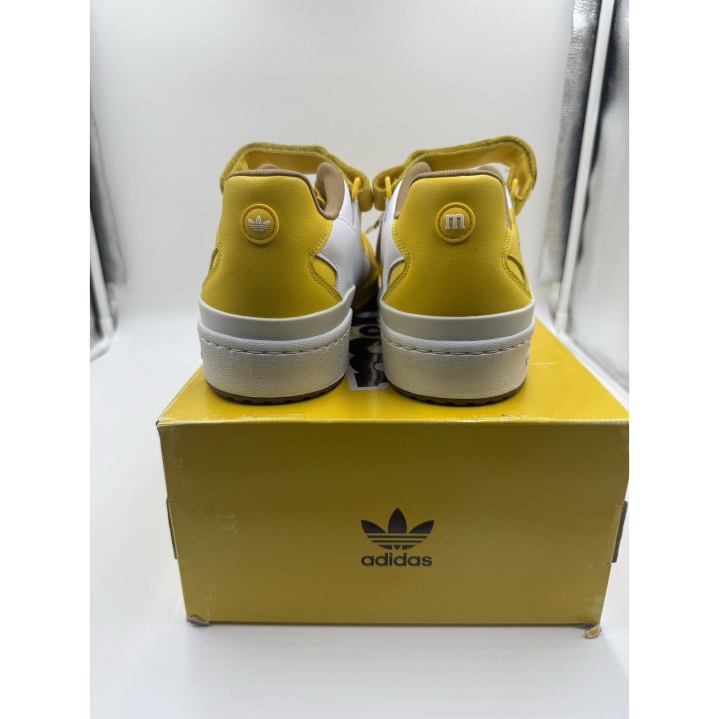Size 10.5 - adidas M&M's x Forum '84 Low Yellow