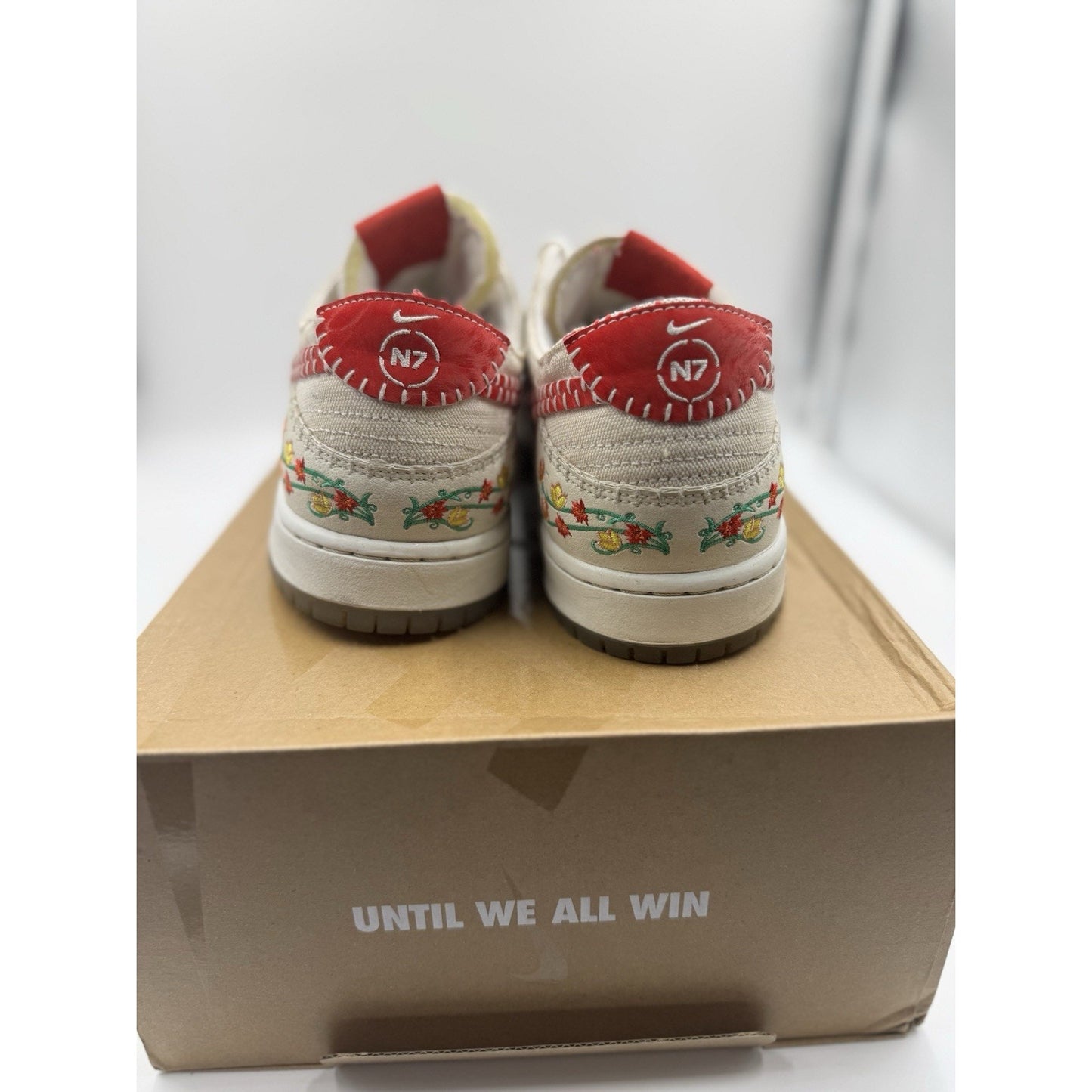 Size 11 - Nike Dunk Decon SB Low N7 - Sail University Red BS706 BS701