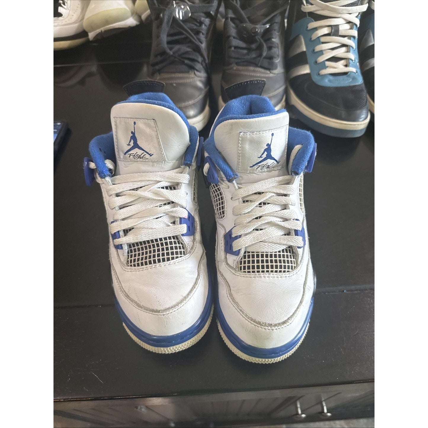 Size 5.5 (GS) - Jordan 4 Retro Low Motorsports NBS233