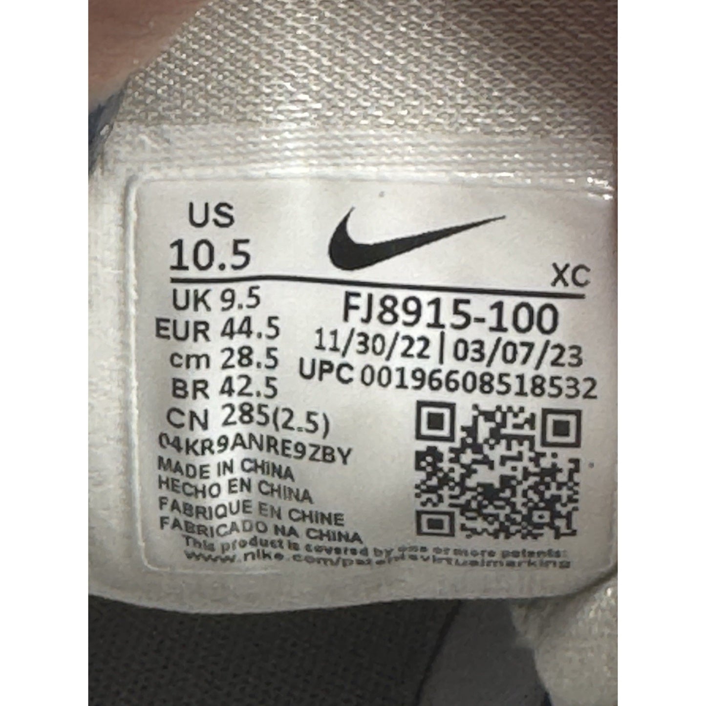 Size 10.5 - Nike Air Zoom GT Cut 2 TB White Black