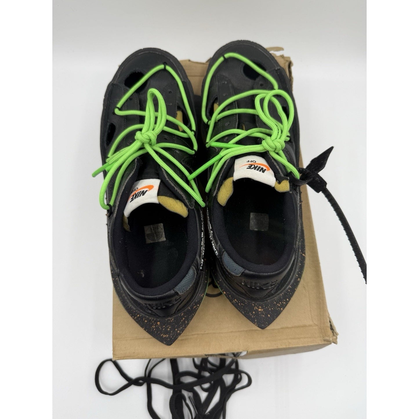 Size 9 - Nike Off-White x Blazer Low Black