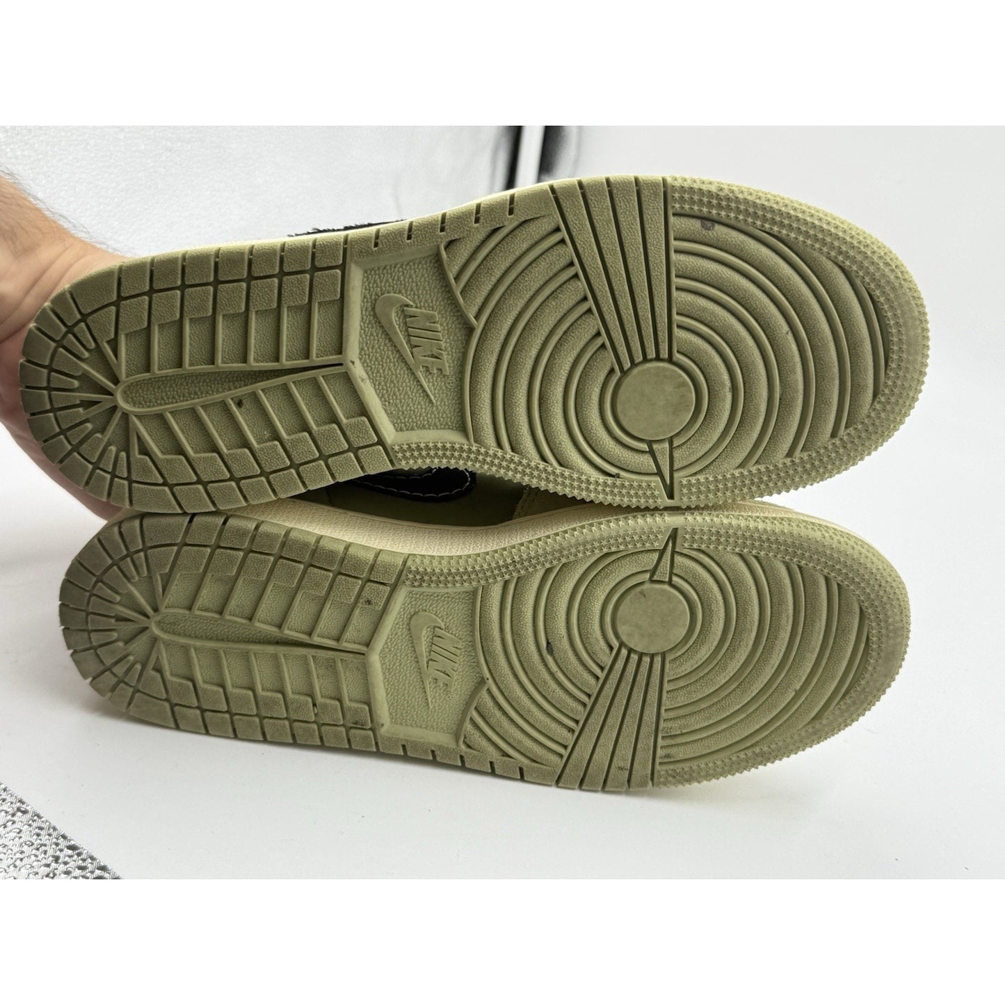 Size 4.5 (GS) - Air Jordan 1 SE Craft Low Sky J Light Olive