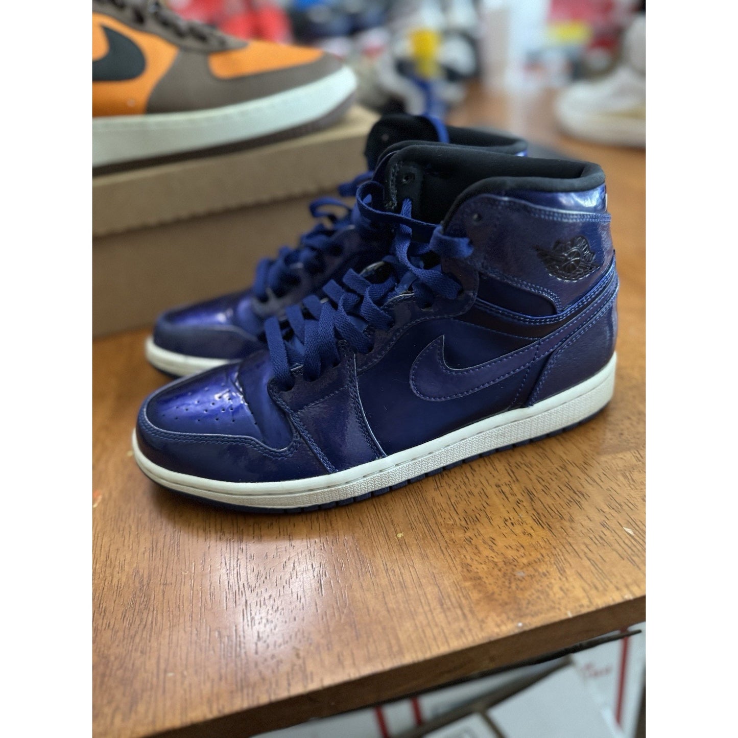 Size 8 - Air Jordan 1 Retro High Deep Royal NBS142