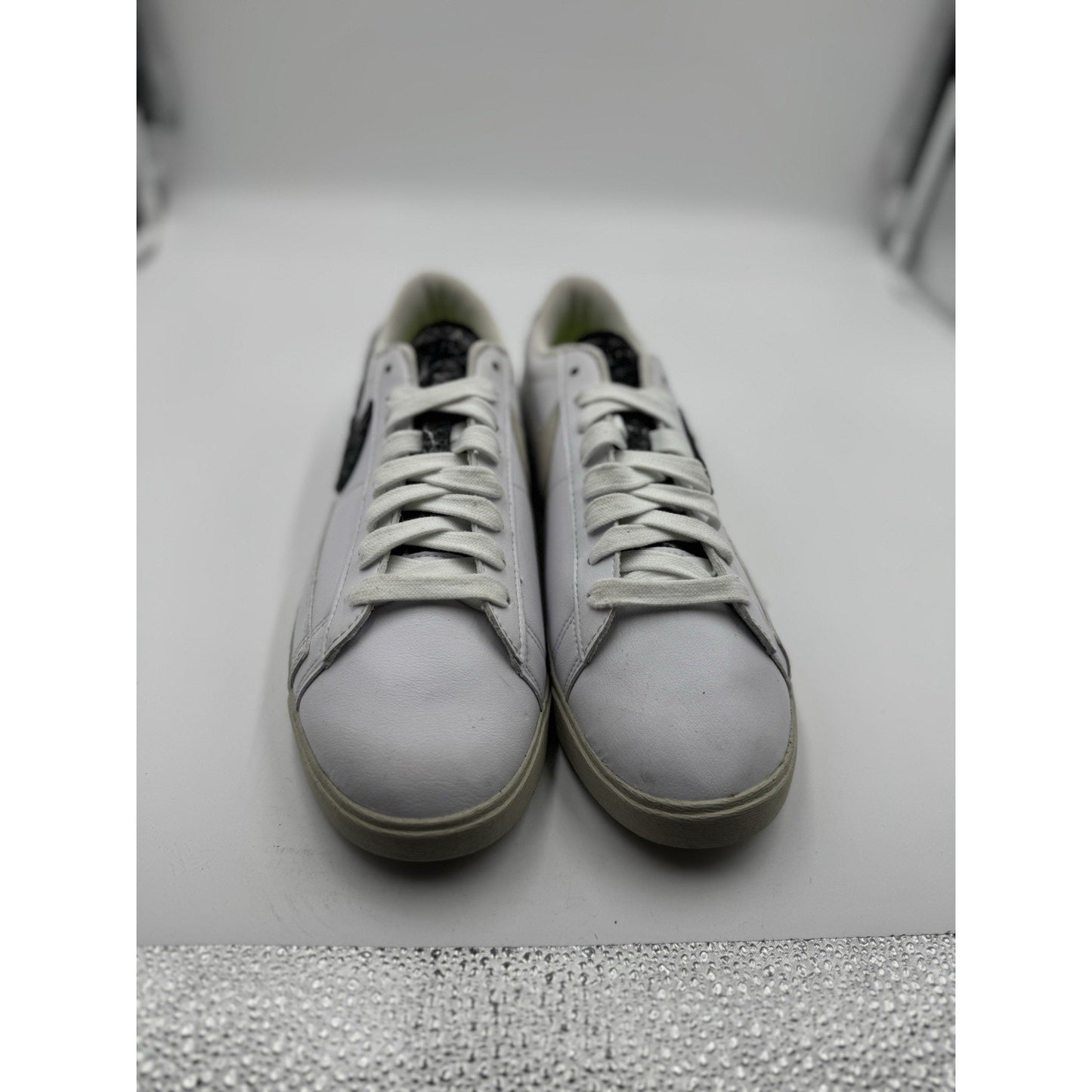 Size 10 - Nike Blazer SE Low Recycled Wool Pack - White Black W NBS463