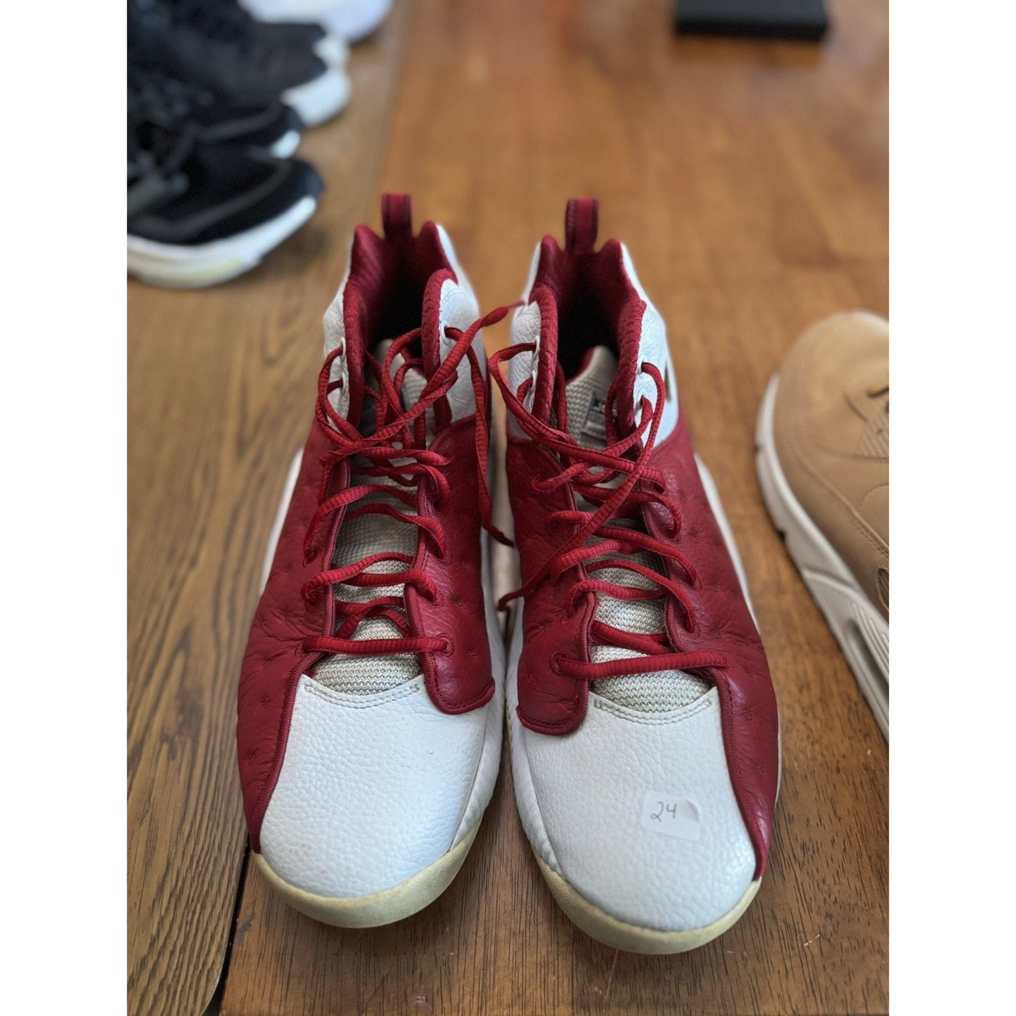 Size 11 - Jordan Jumpman Team 2 Gym Red White NBS180