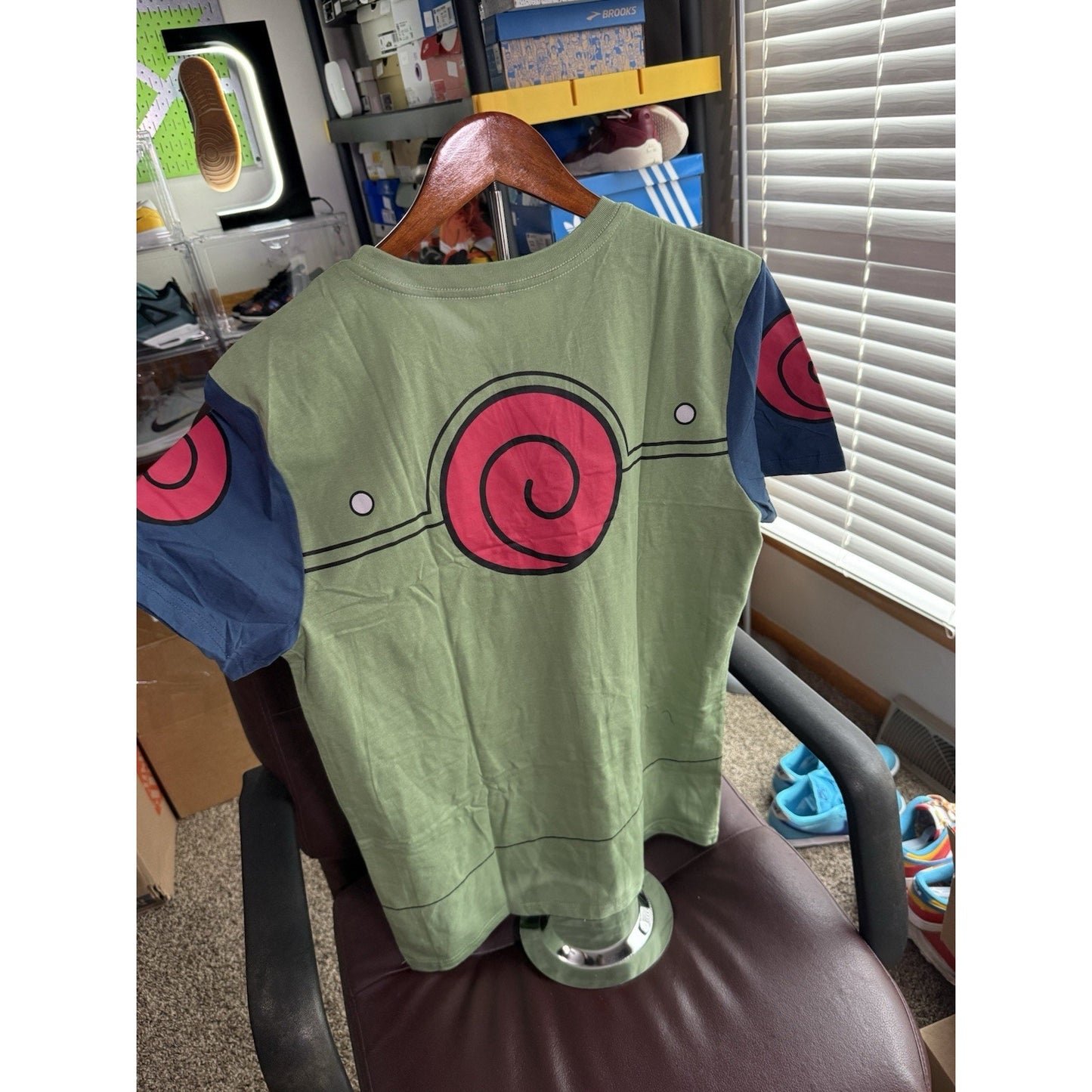 Size M Adult Naruto Kakashi Cosplay Unisex Tee
