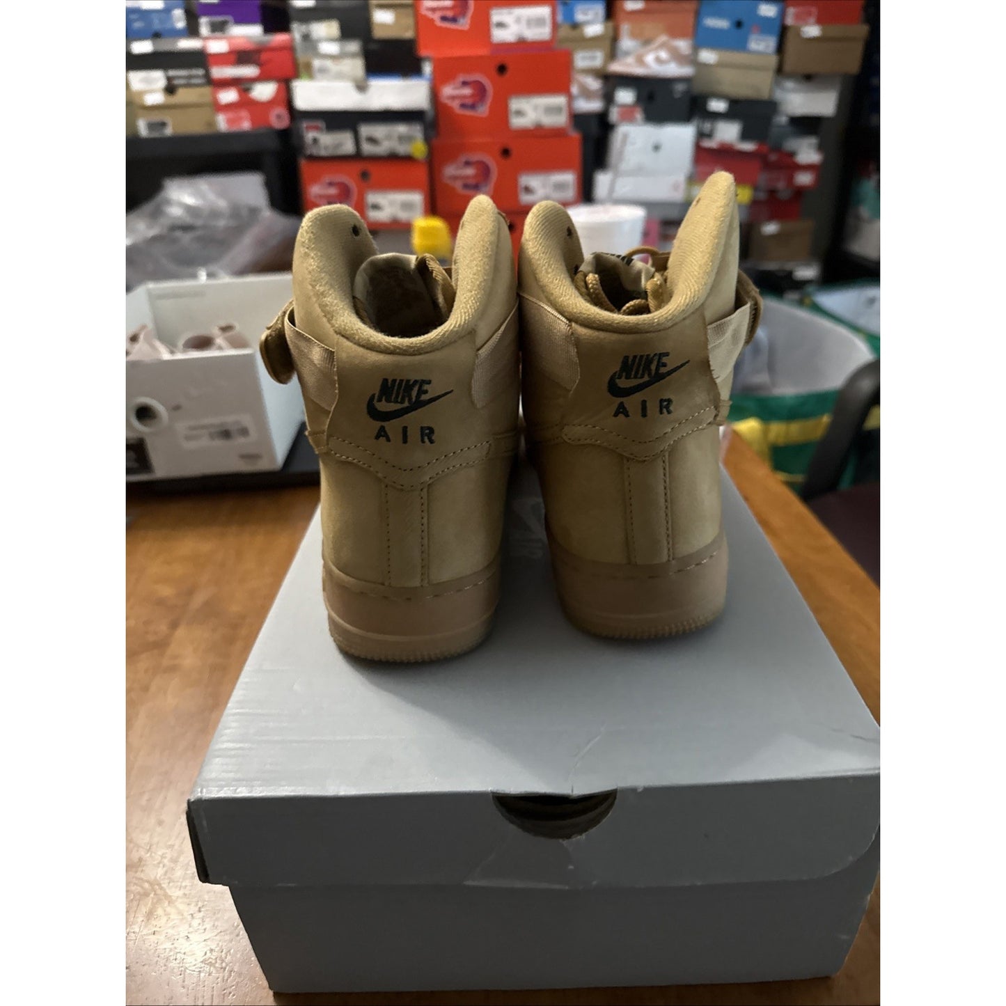 Size 8.5 - Nike Air Force 1 High Flax BS8389