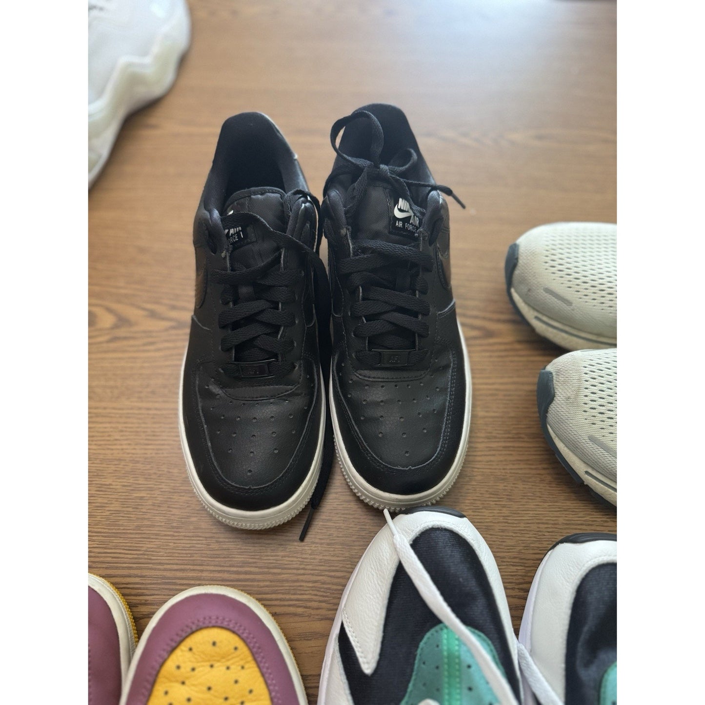Size 7 - Nike Air Force 1 Low Black Iridescent W NBS194