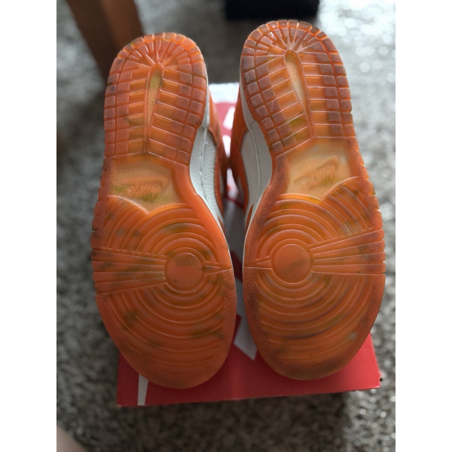 Size 8 - Nike Dunk Low Cracked Orange W BS349