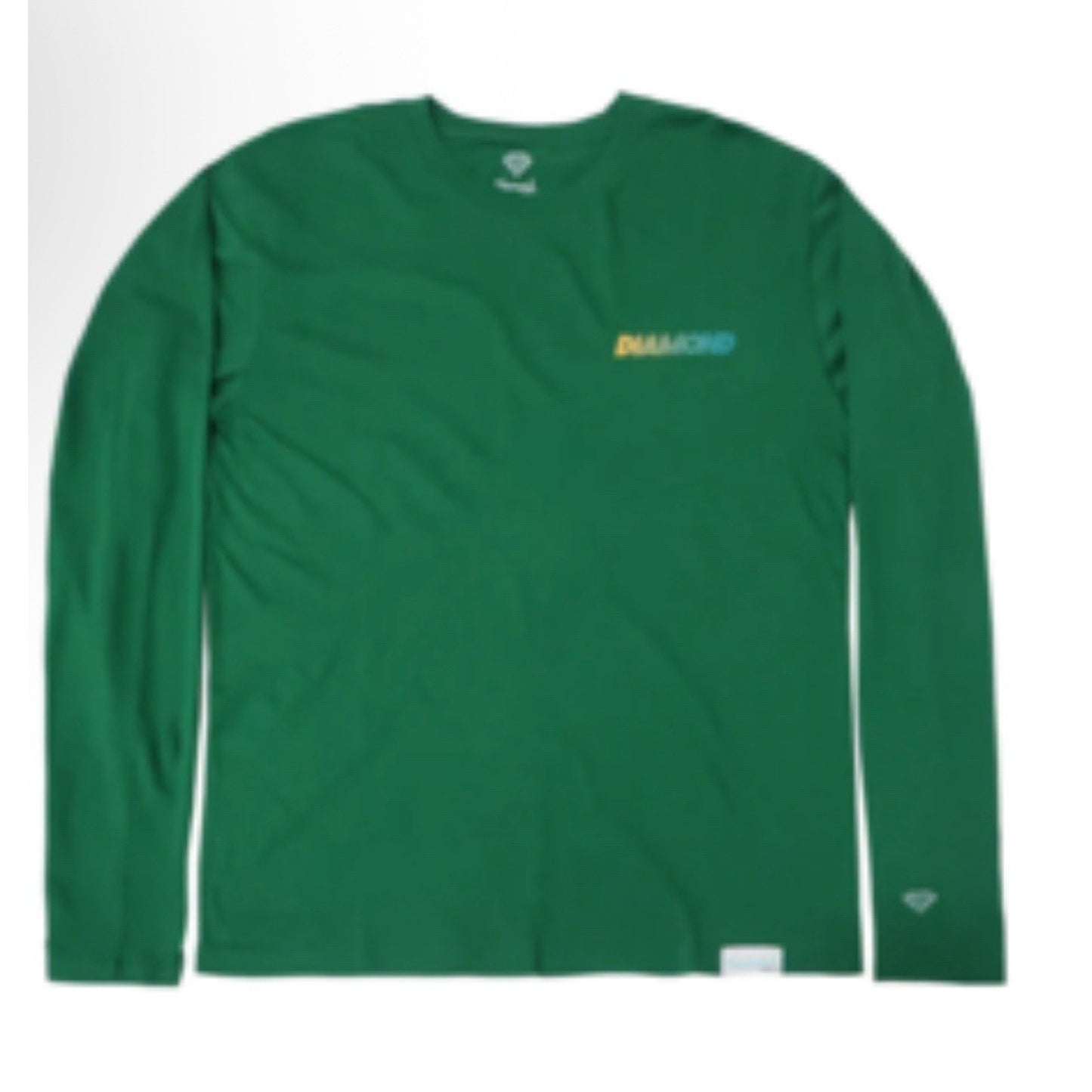 "Diamond Supply Co. Speed Logo Green Long Sleeve Shirt – Graphic Urban Style"