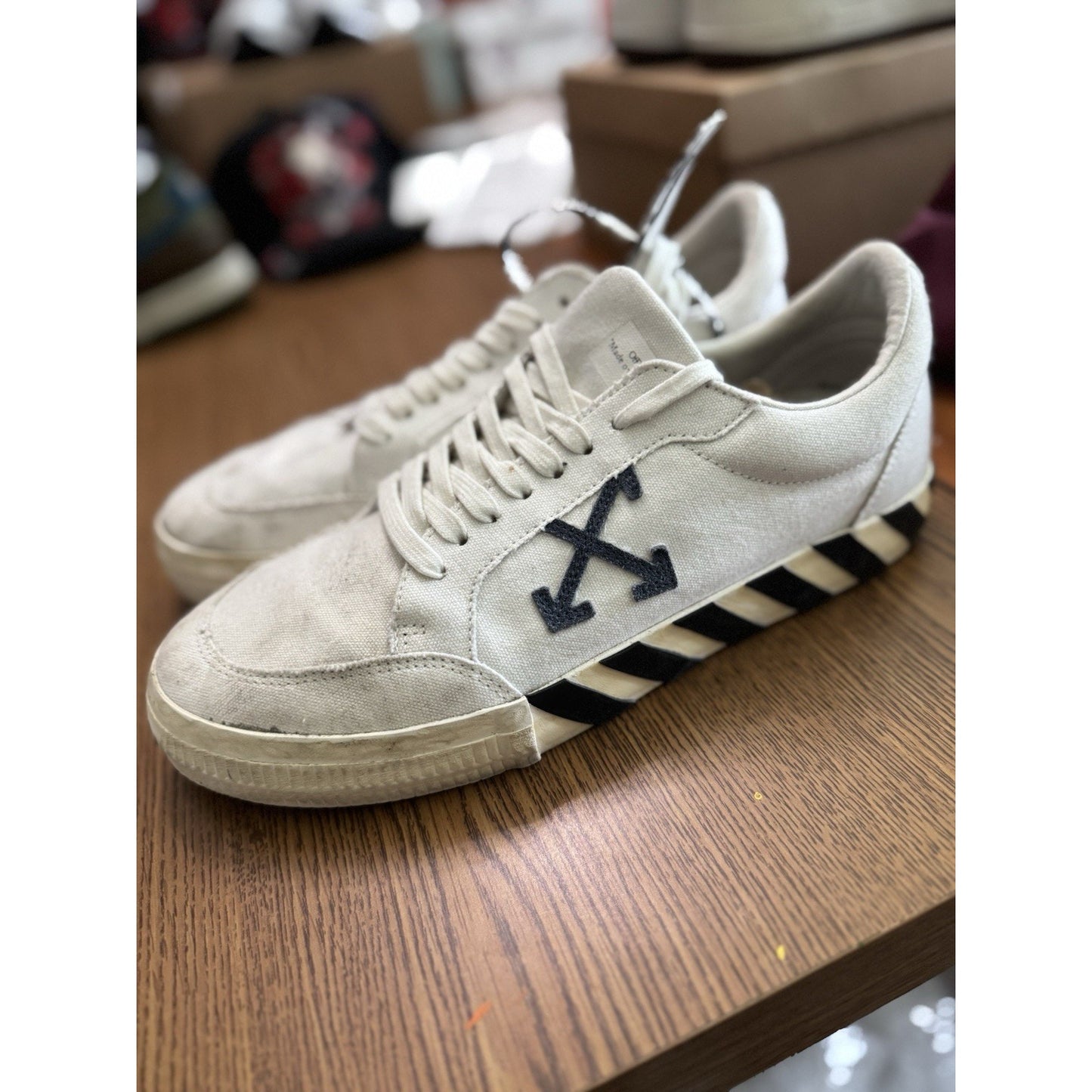 Size 11m EU 44 Off White Vulcan Navy Arrow NBS146