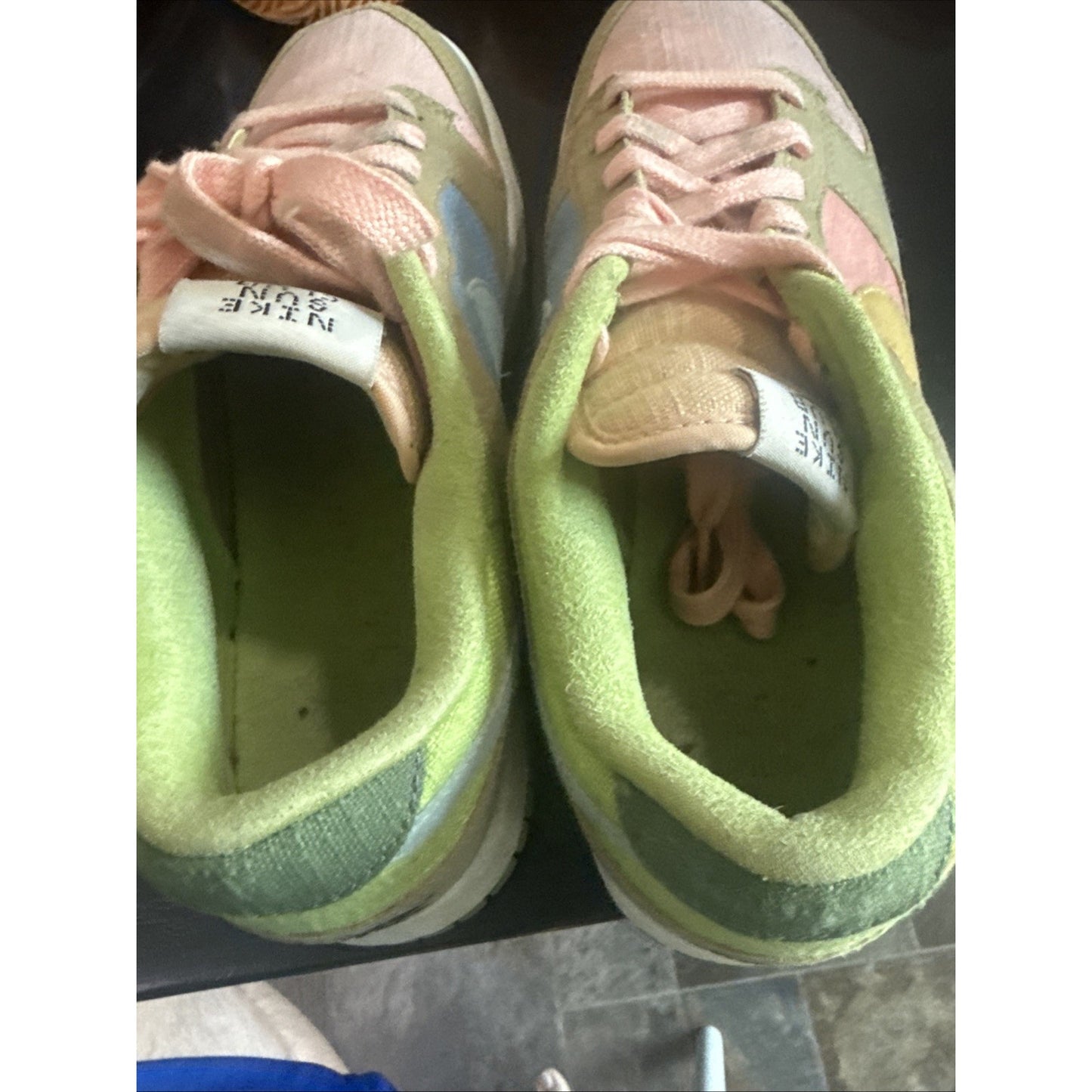 Size 9 - Nike Dunk Low Sun Club - Arctic Orange Sanded Gold NBS229