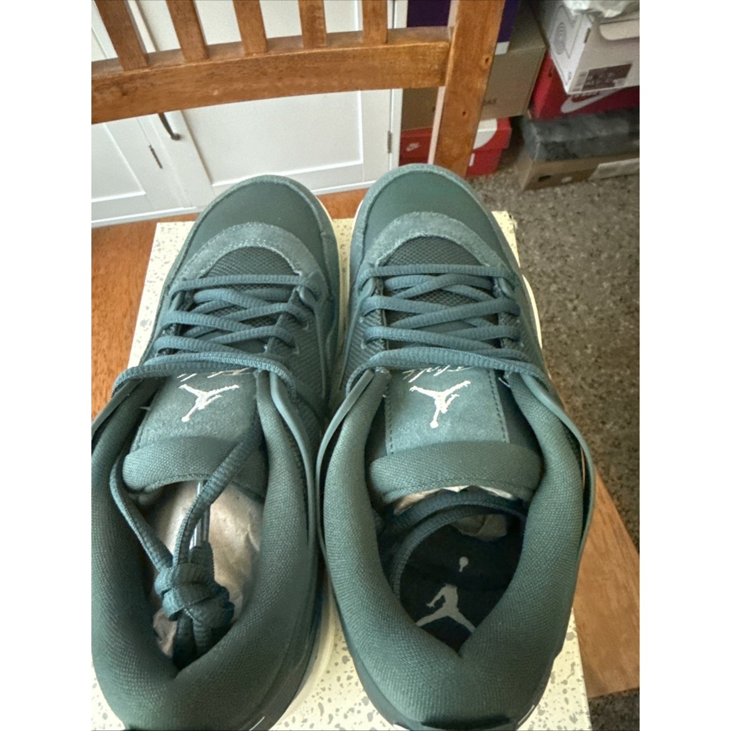 Size 8.5 - Air Jordan 4 RM Oxidized Green W BS185