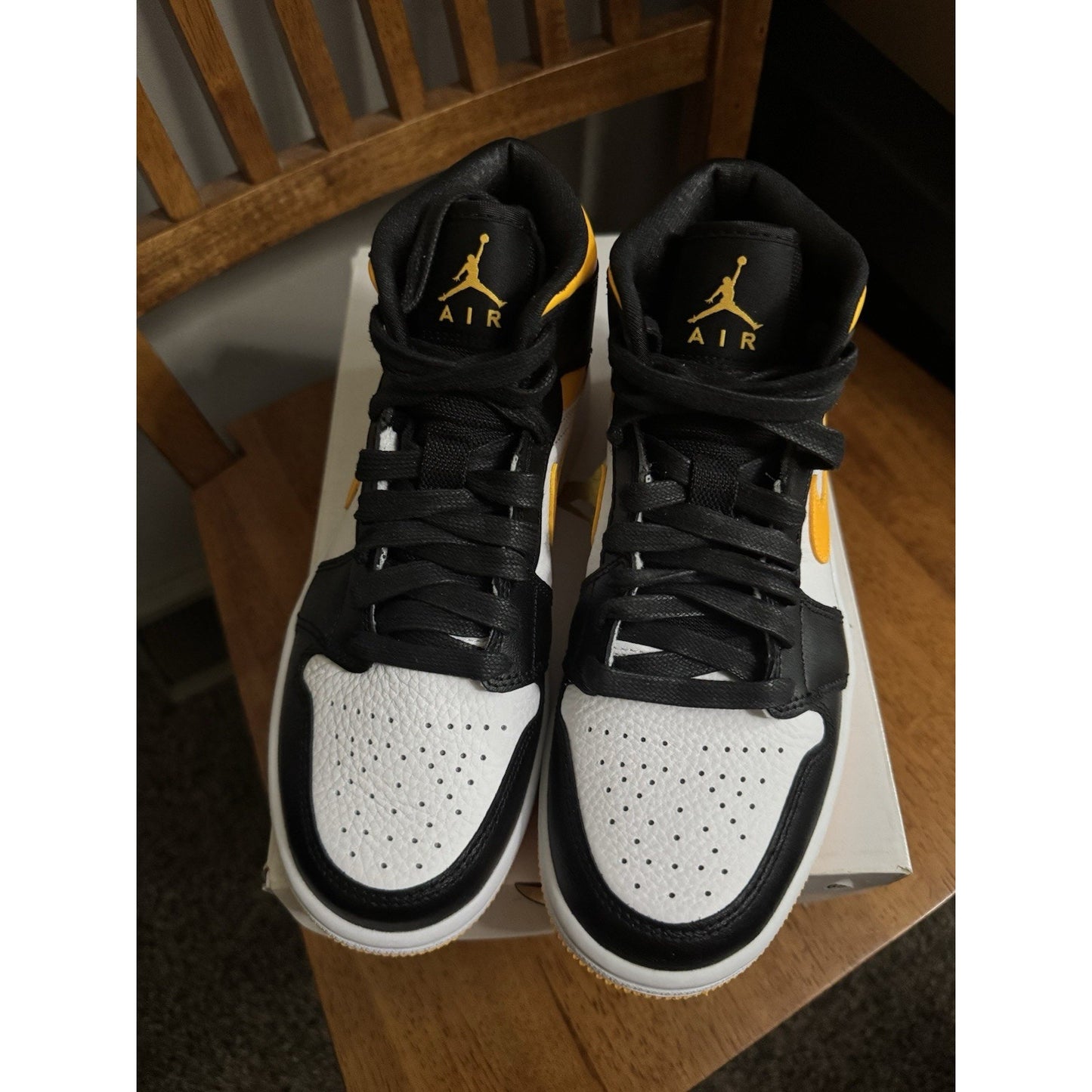 Size 6.5 - Air Jordan 1 SE Mid White Laser Orange W BS291