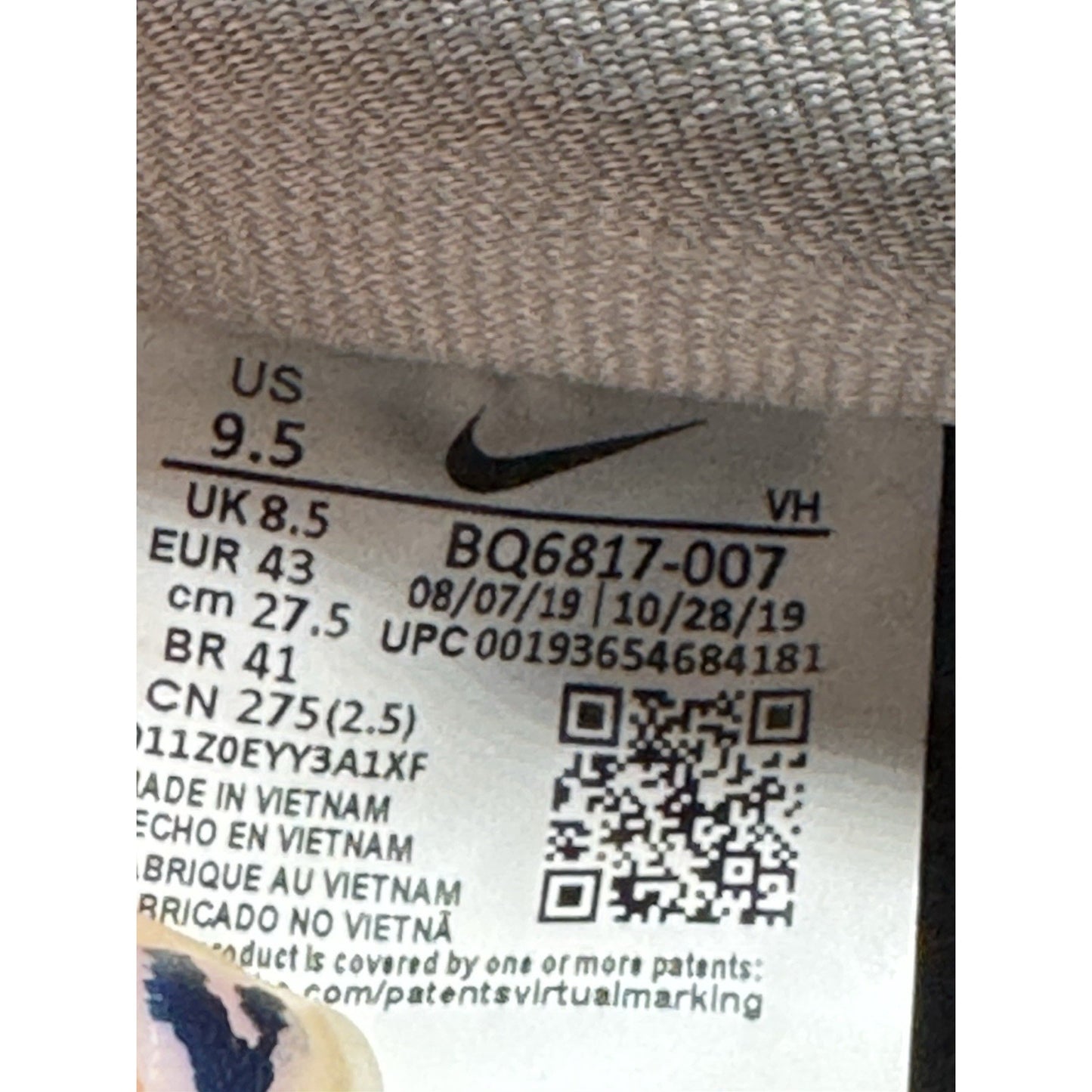 Size 9.5 - Nike Dunk SB Low J-Pack Shadow