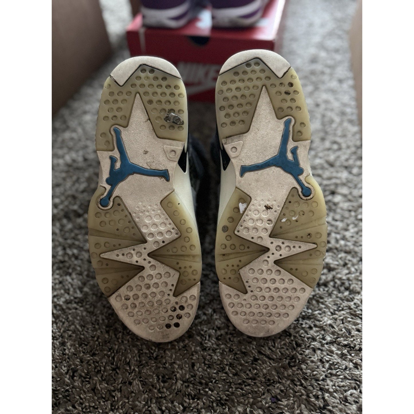 Size 9.5 - Air Jordan 6 Retro Tech Chrome W BS355