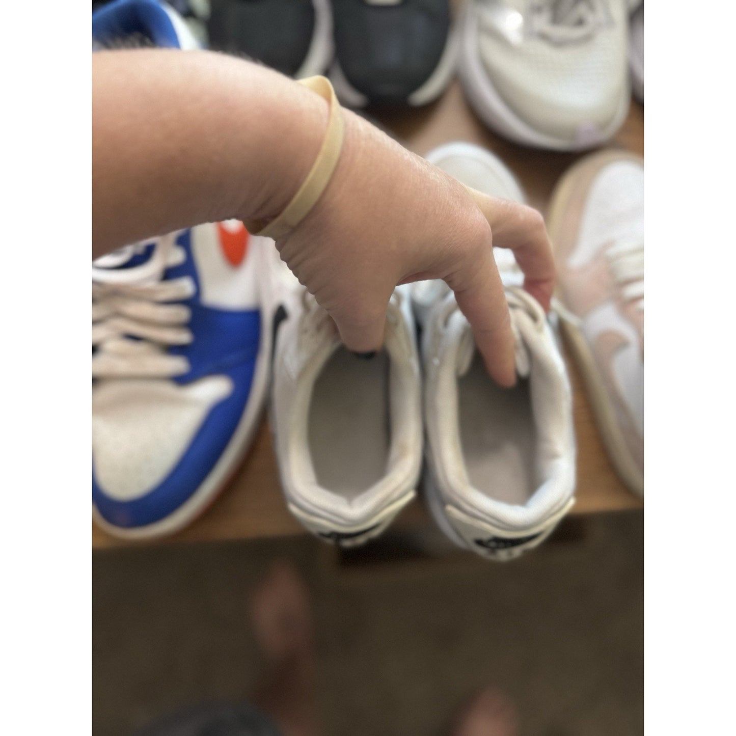 Size 8 - Nike Air Max 90 White Black W NBS188