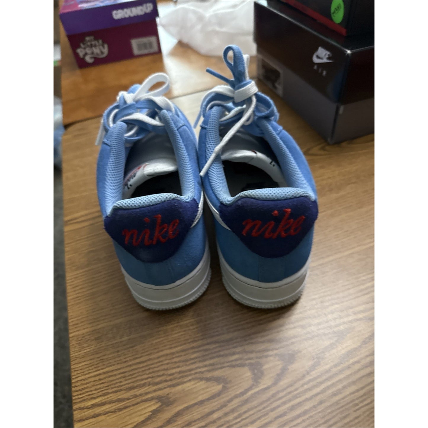 Size 8 - Nike Air Force 1 '07 LV8 First Use - University Blue NBS164
