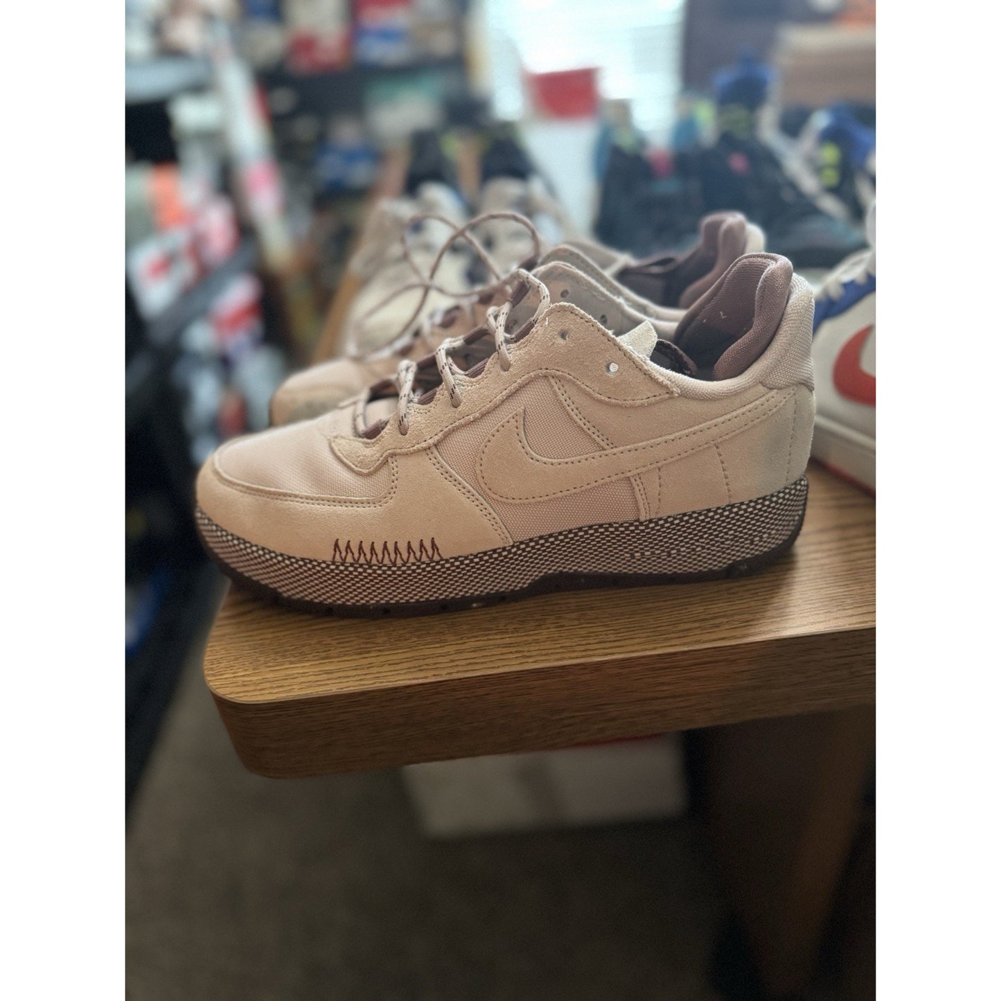 Size 10 - Nike Air Force 1 Wild Platinum Violet W NBS206