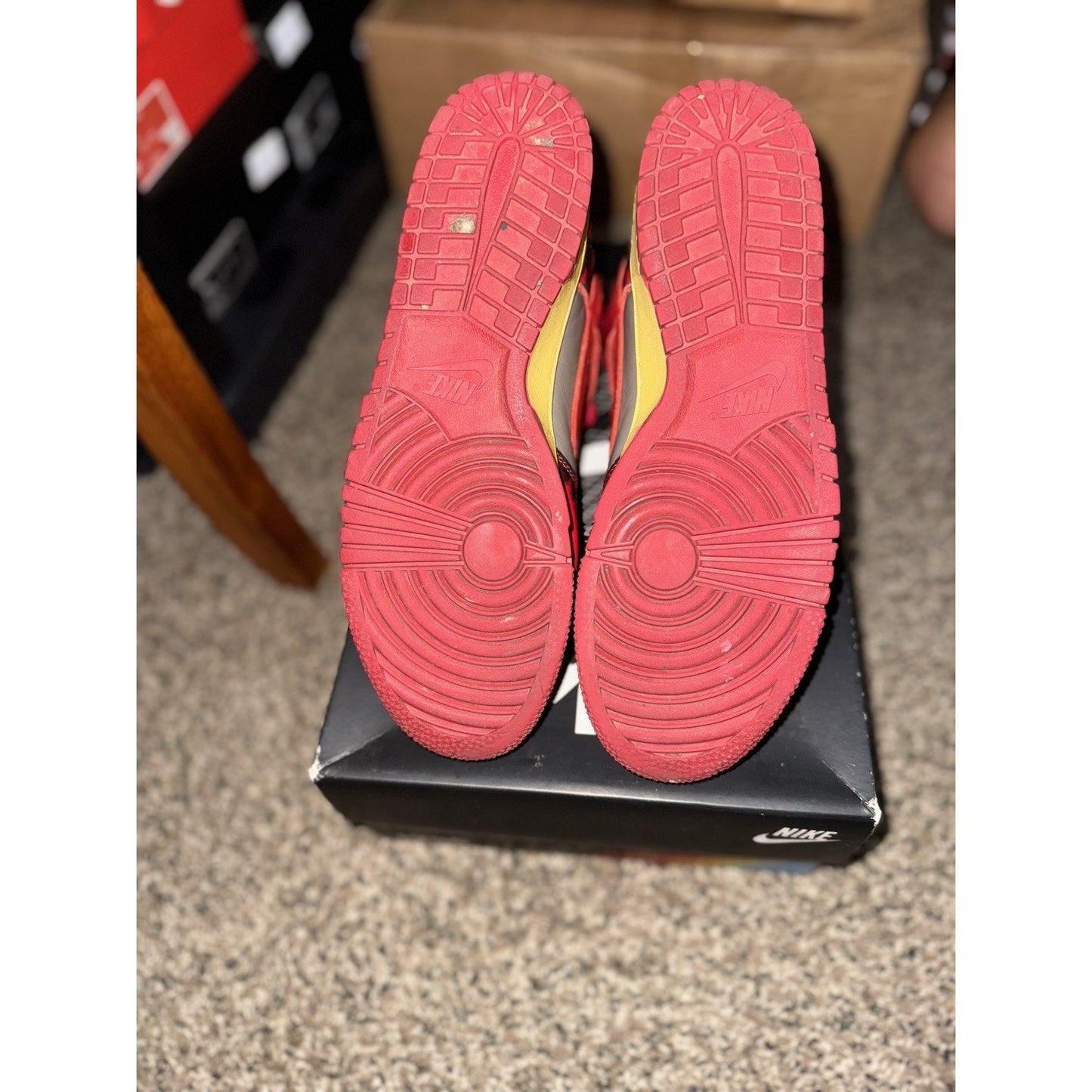 Size 9.5 - Nike Dunk 1985 High Acid Wash BS494