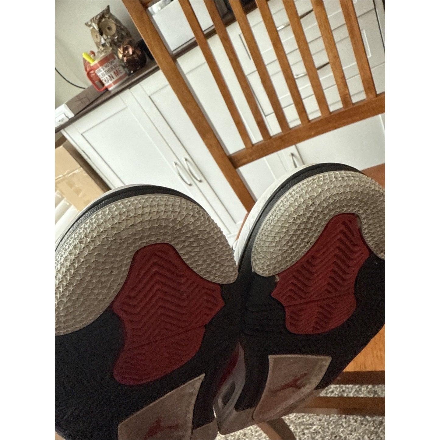 Size 6y (GS) - Jordan 4 Retro Low Red Cement 2023 BS231