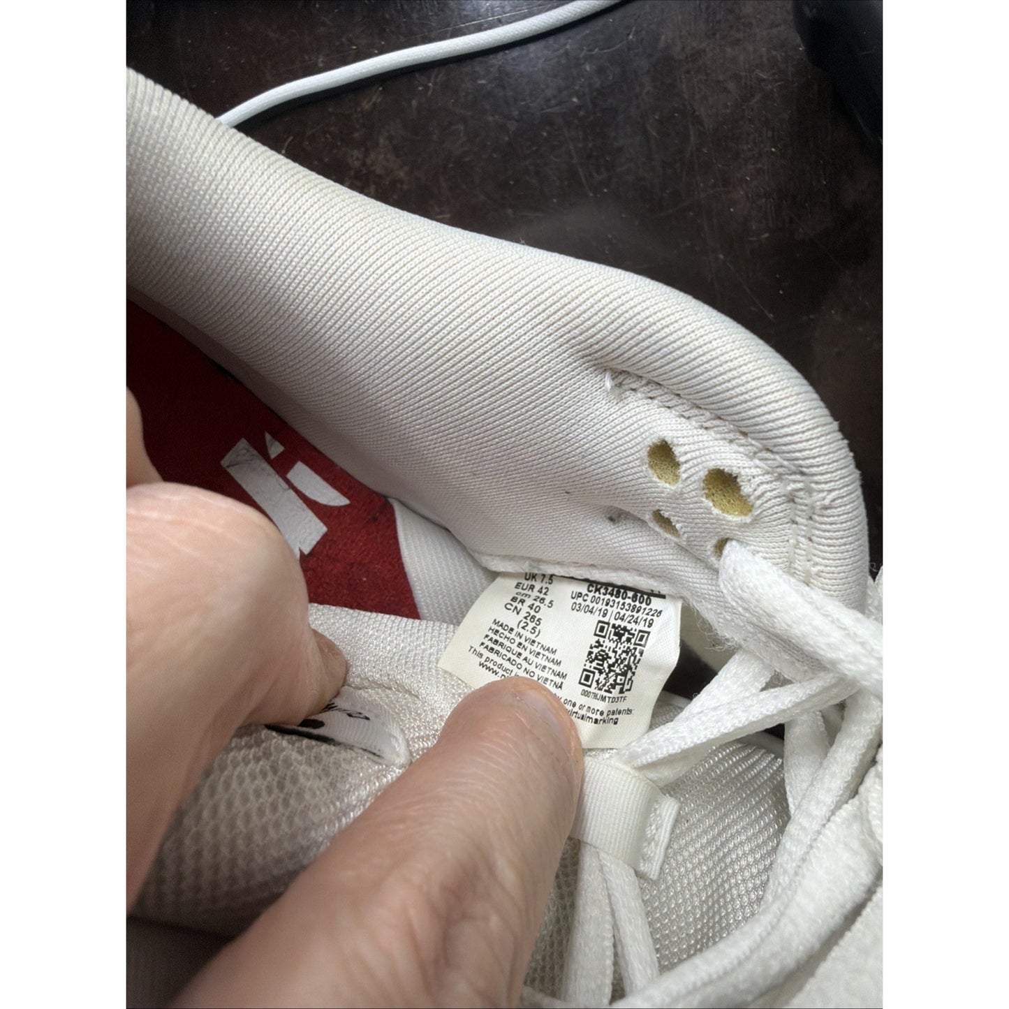 Size 8.5 - Nike Supreme x Dunk SB Low Varsity Red