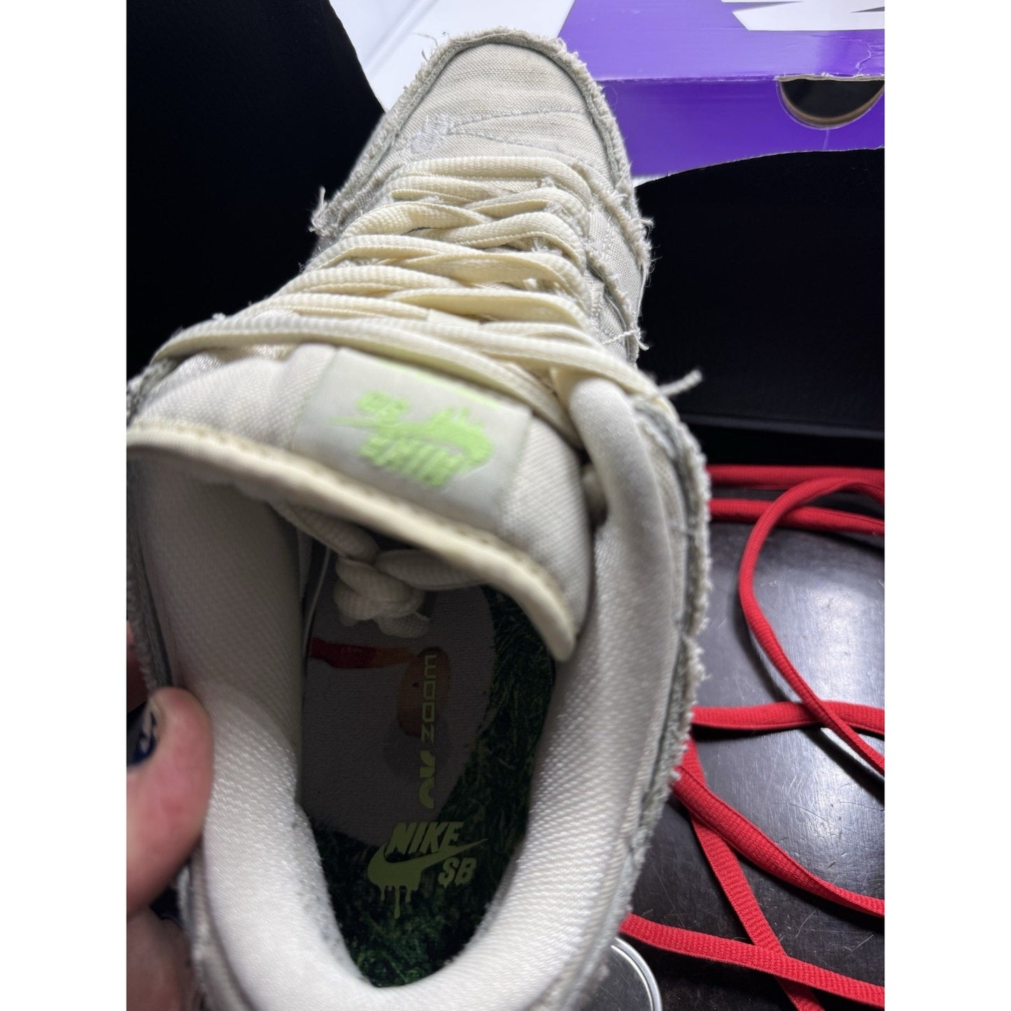 Size 9 - Nike SB Dunk Low Mummy Replacement Box