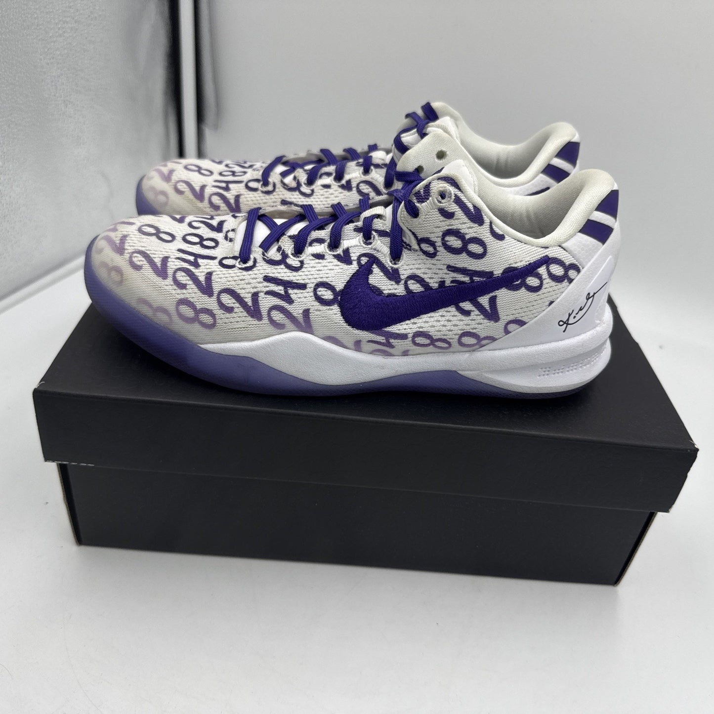 Size 5.5Y - Nike Kobe 8 Protro Court Purple (GS) (FN0266-101)