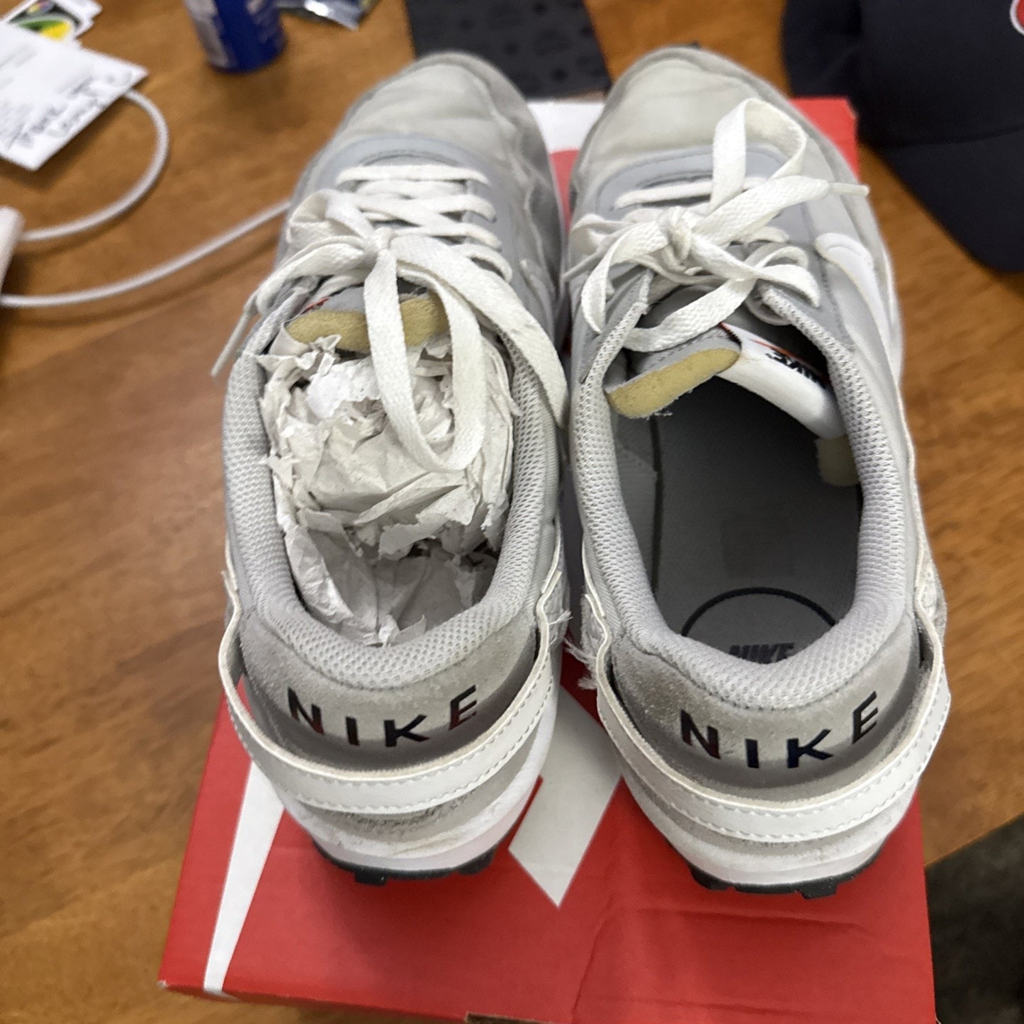 Size 9.5 - Nike Waffle Debut Grey Fog BS362