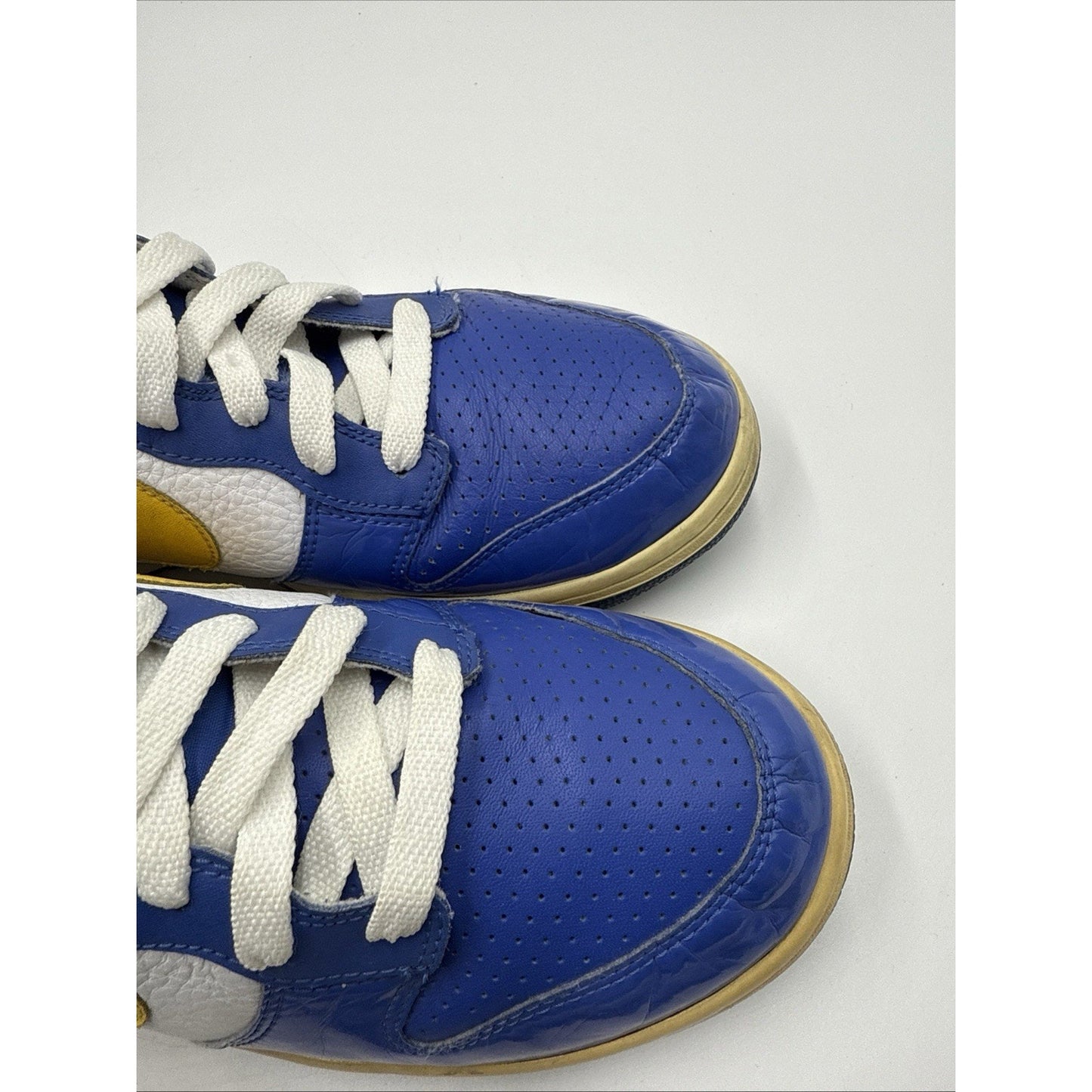 Size 11 - Nike Dunk High Blue Euro Champ Sweden - 317982-471