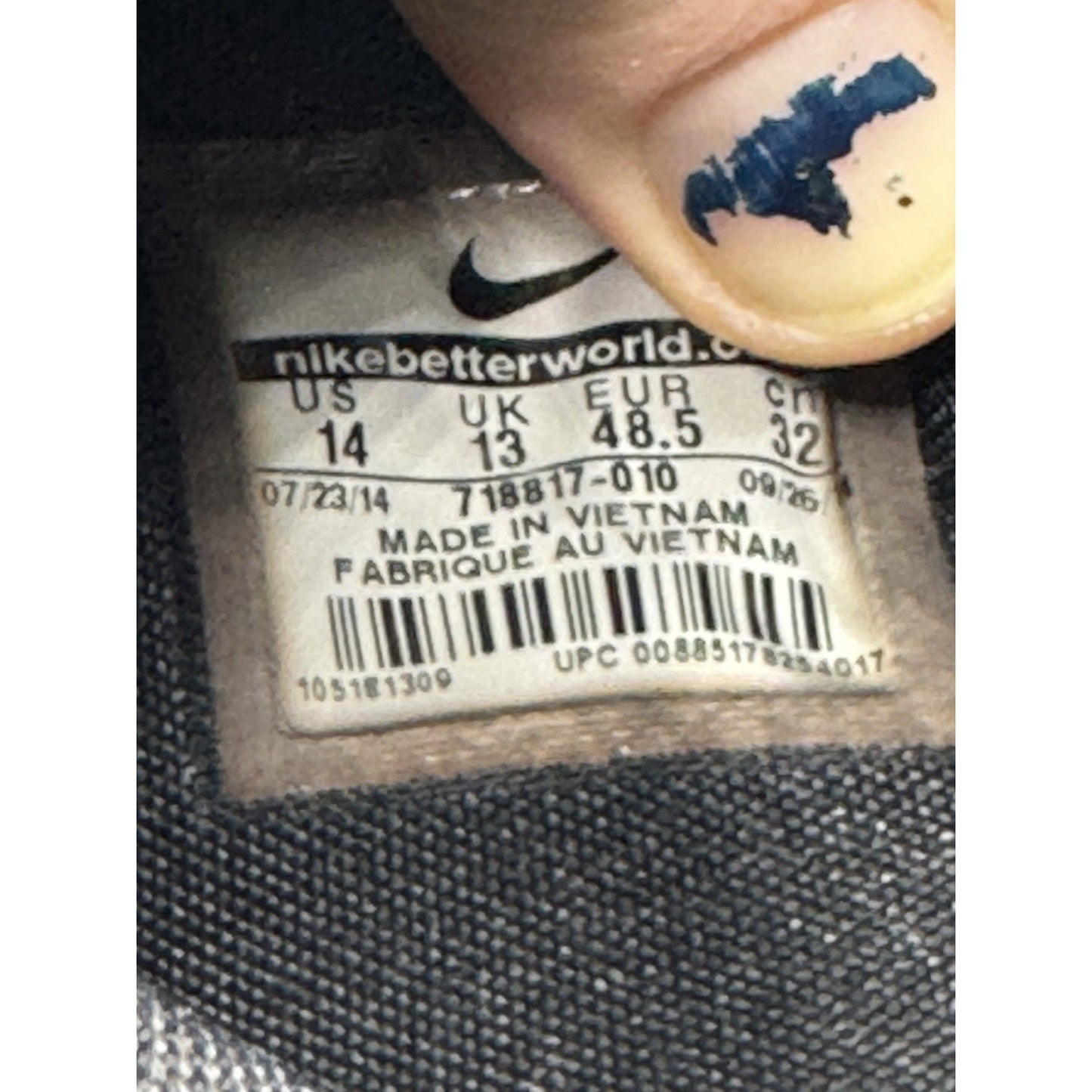 Size 14 - Nike KD 7 BHM - 718817-010