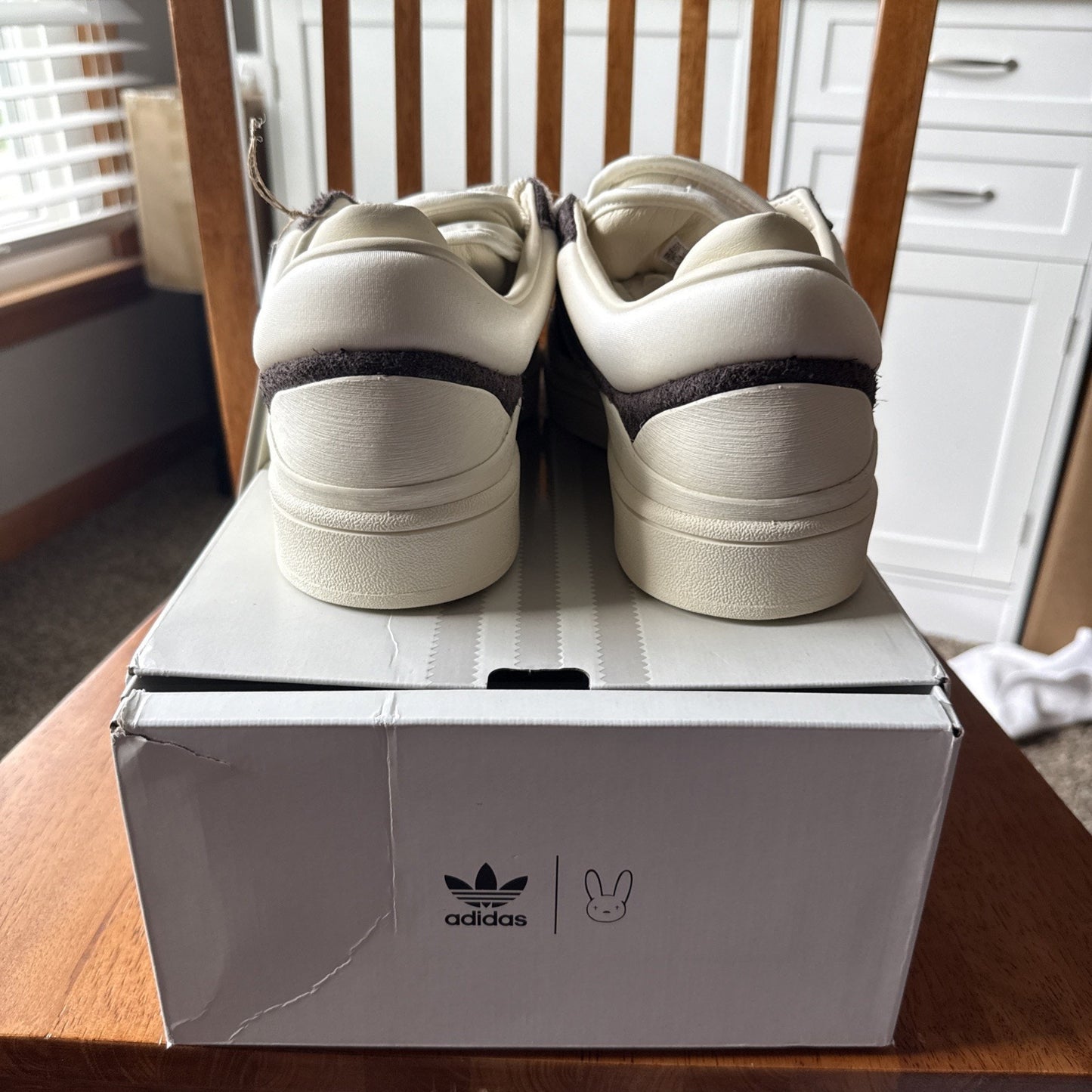 Men's Adidas x Bad Bunny The Last Campus Brown Casual Shoes /Size 12.5 BS020
