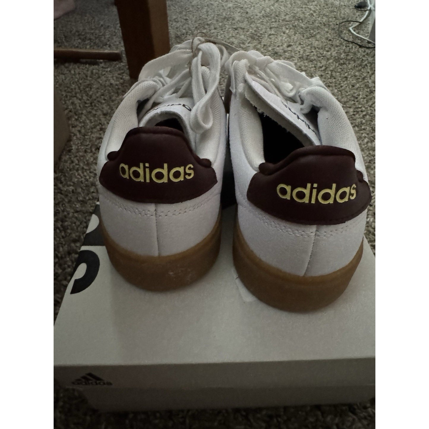 Adidas Women's Cushioned Grand Court 2.0 Low Top Shoes White Size 5.5 BS338