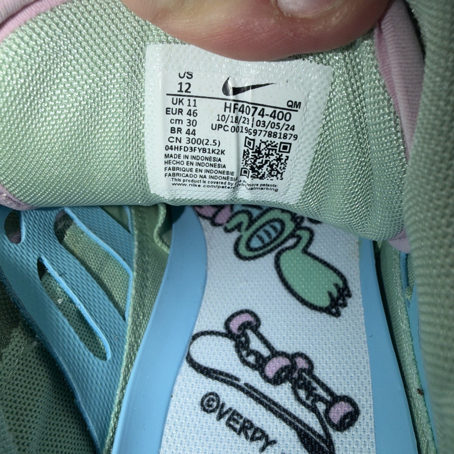 Size 12 - Verdy x Nike Air Max Ishod Wair SB Visty