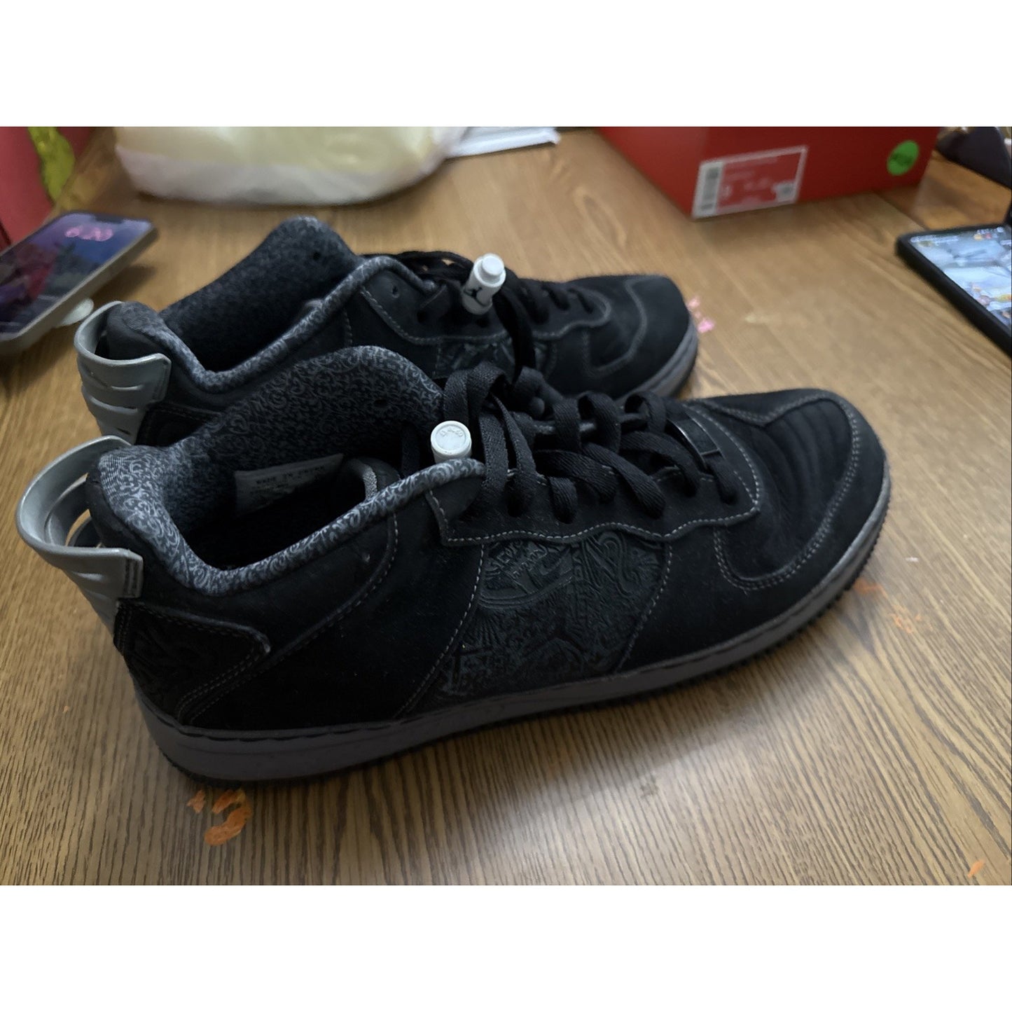 Size 11.5 - Air Jordan Fusion 20 Low Black NBS152