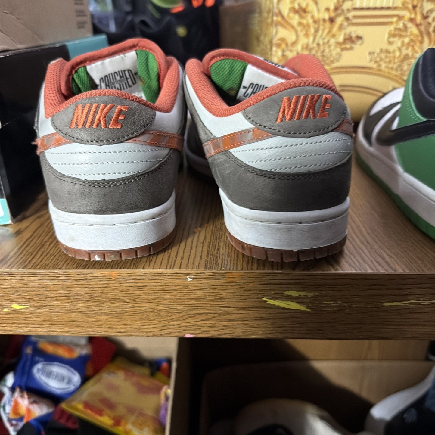 Size 7 - Crushed D.C. x Nike Dunk SB Low Golden Hour