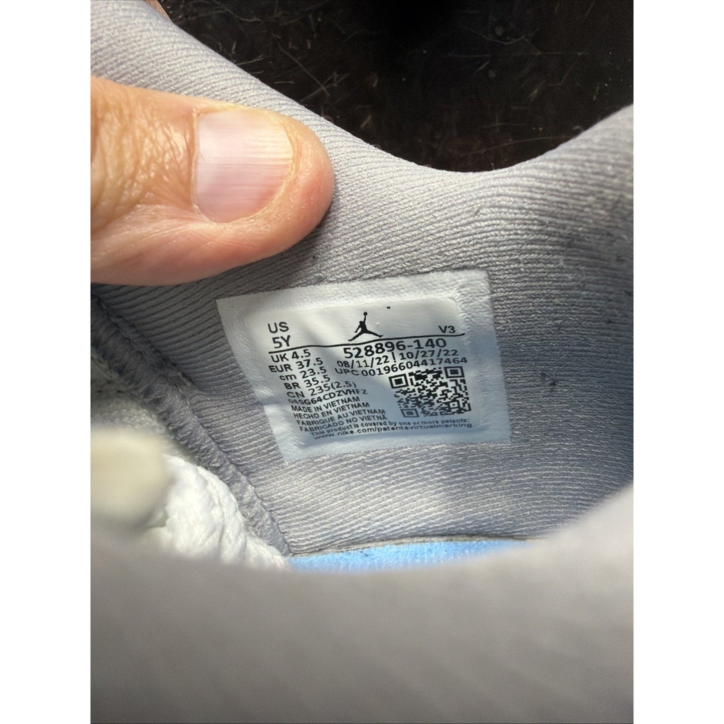 Size 5 (GS) - Jordan 11 Retro Low Cement Grey