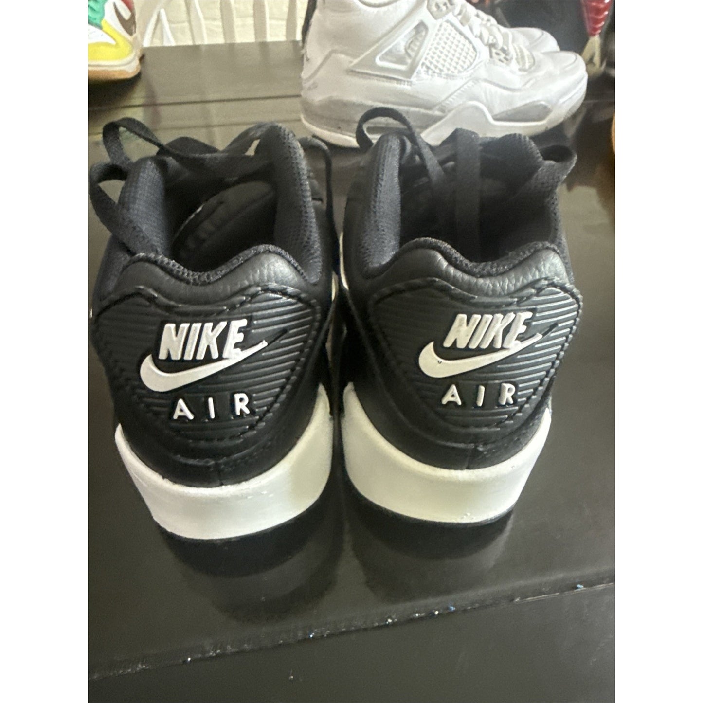 Size 4y Nike Air Max90 Black HF6358-002 NBS212