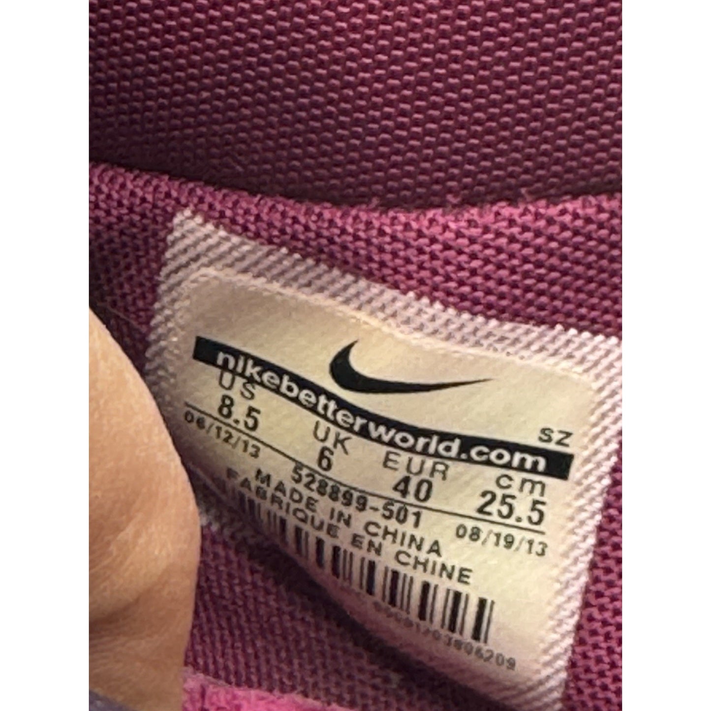Size 8.5 - Nike Dunk Sky High Purple Dynasty W NBS392