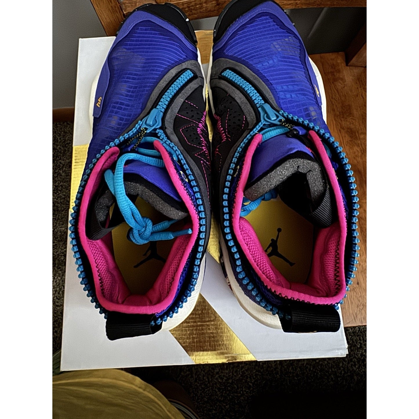 Size 12.5 - Jordan Why Not Zer0.6 Bright Concord BS341