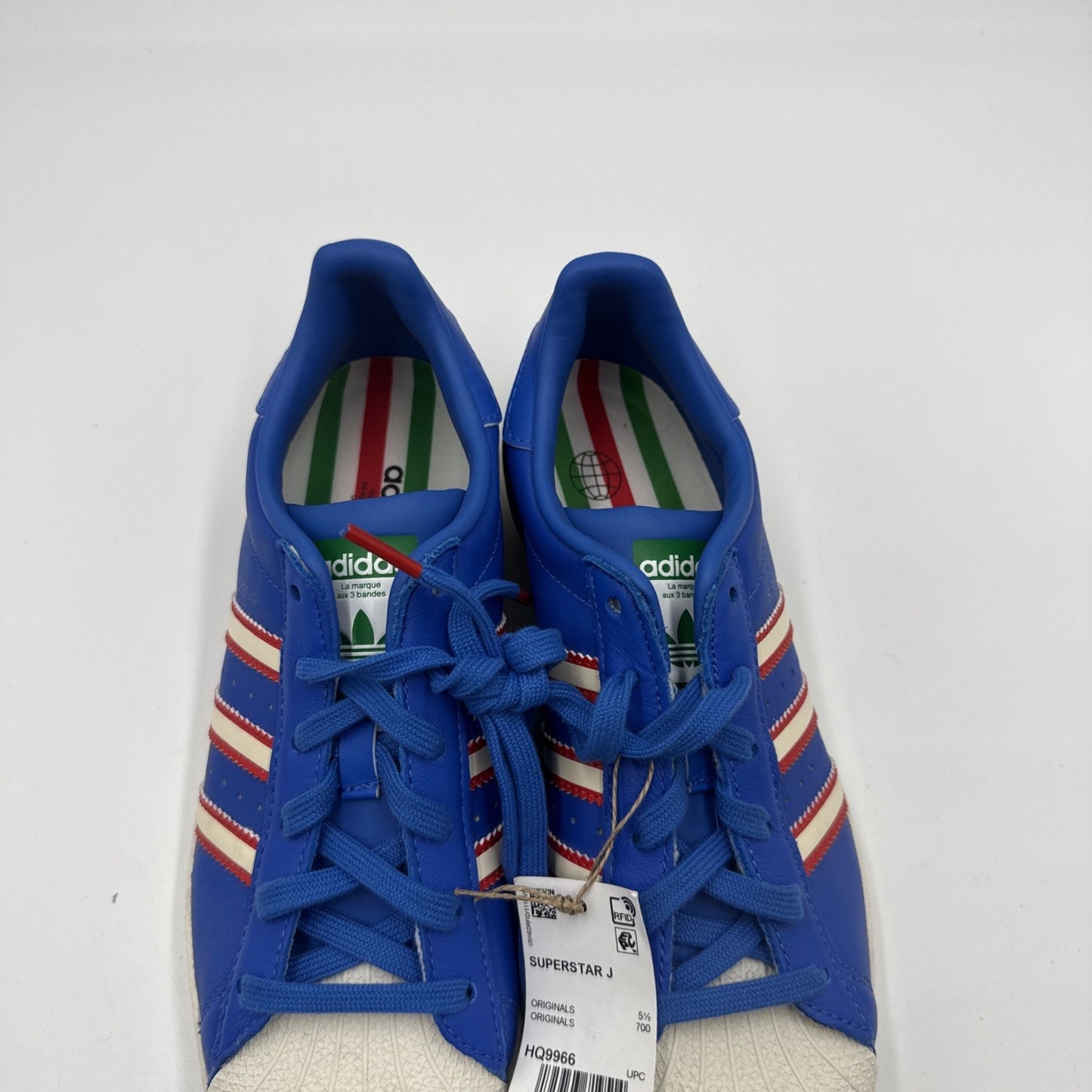 Size 6 Adidas Superstar J HQ9966