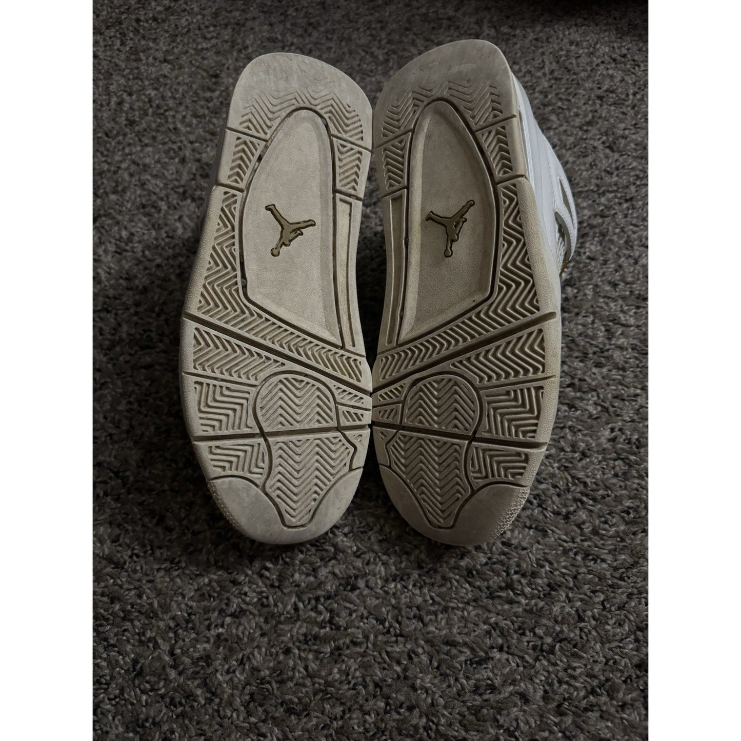 Size 8.5 - Air Jordan 4 Retro Metallic Gold W