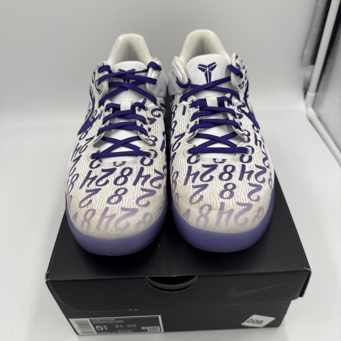 Size 5.5Y - Nike Kobe 8 Protro Court Purple (GS) (FN0266-101)